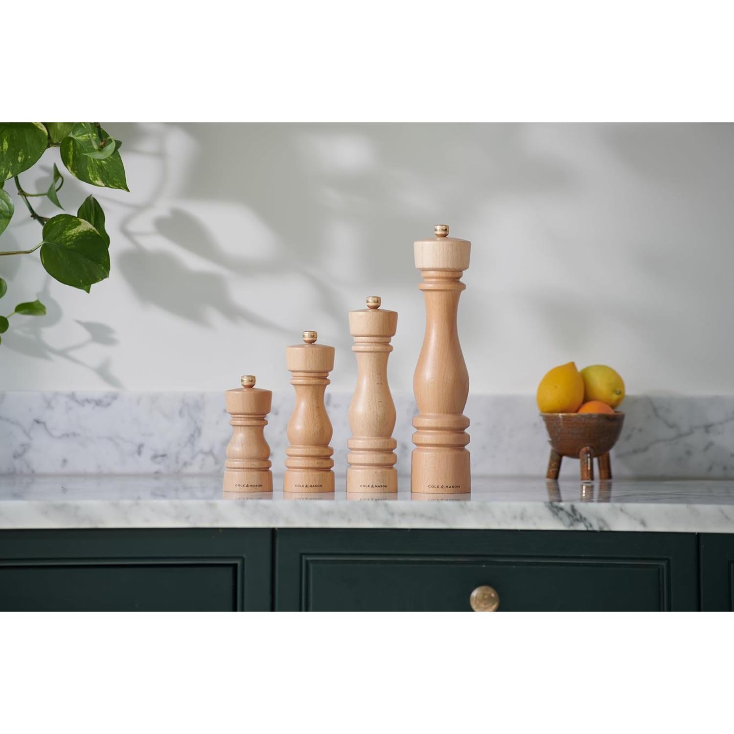 Molino de Especias Cole & Mason Haya Natural 12.7 cm Ajustable