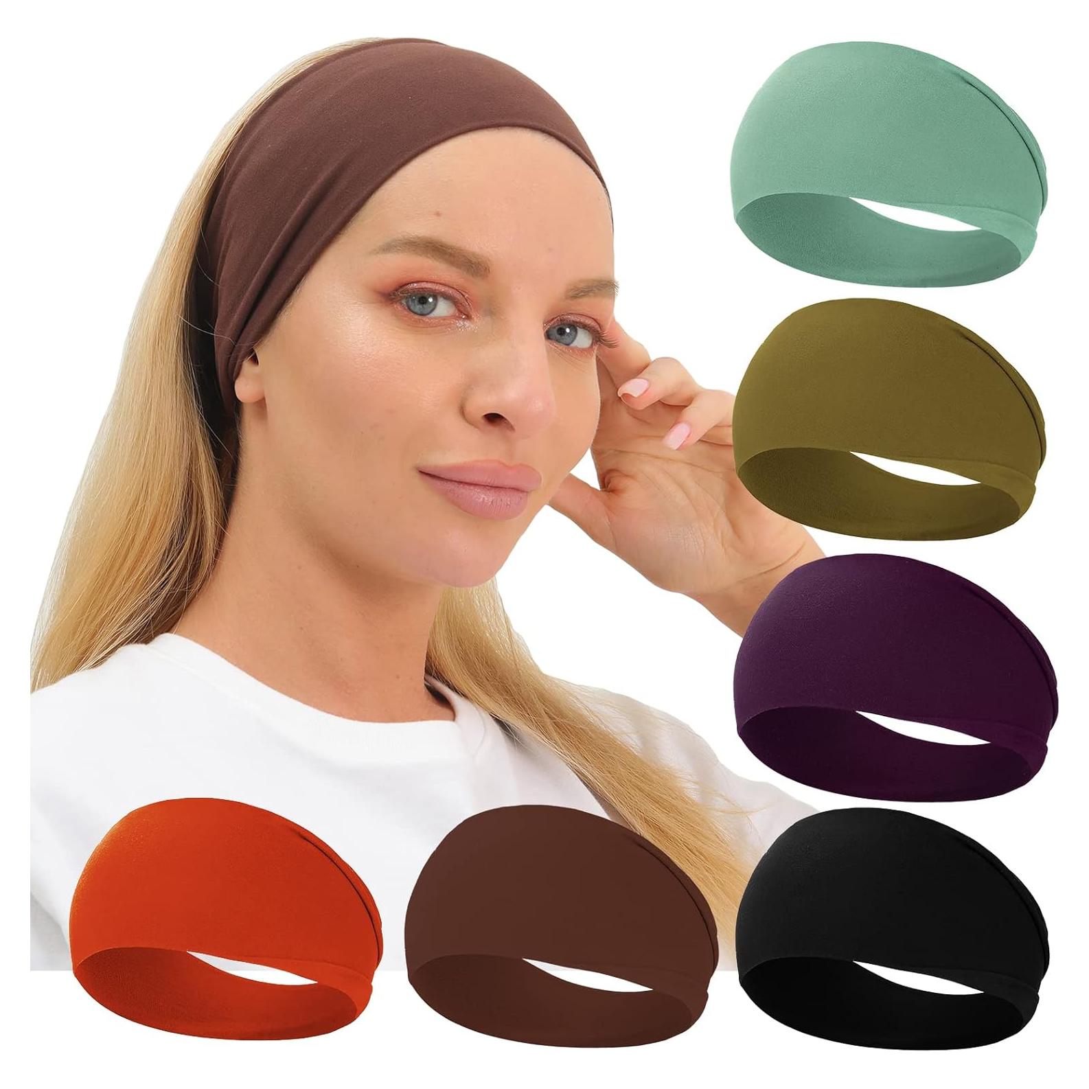 Diadema RITOPER para Ejercicio Mujer, Banda Elástica Antideslizante