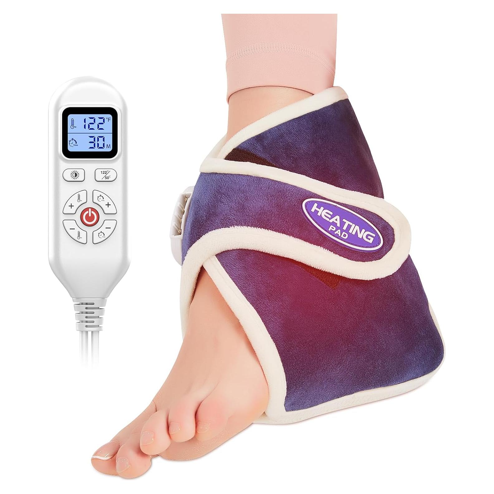 Almohadilla Térmica para Tobillo AOBOCO - Alivio Dolor 19x16cm