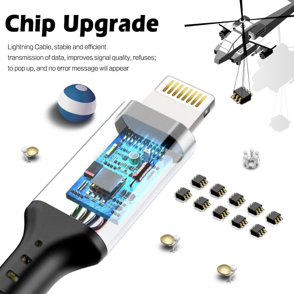 Cable USB C a Lightning 2 Pack 0.91m DFLASHS Carga Rápida