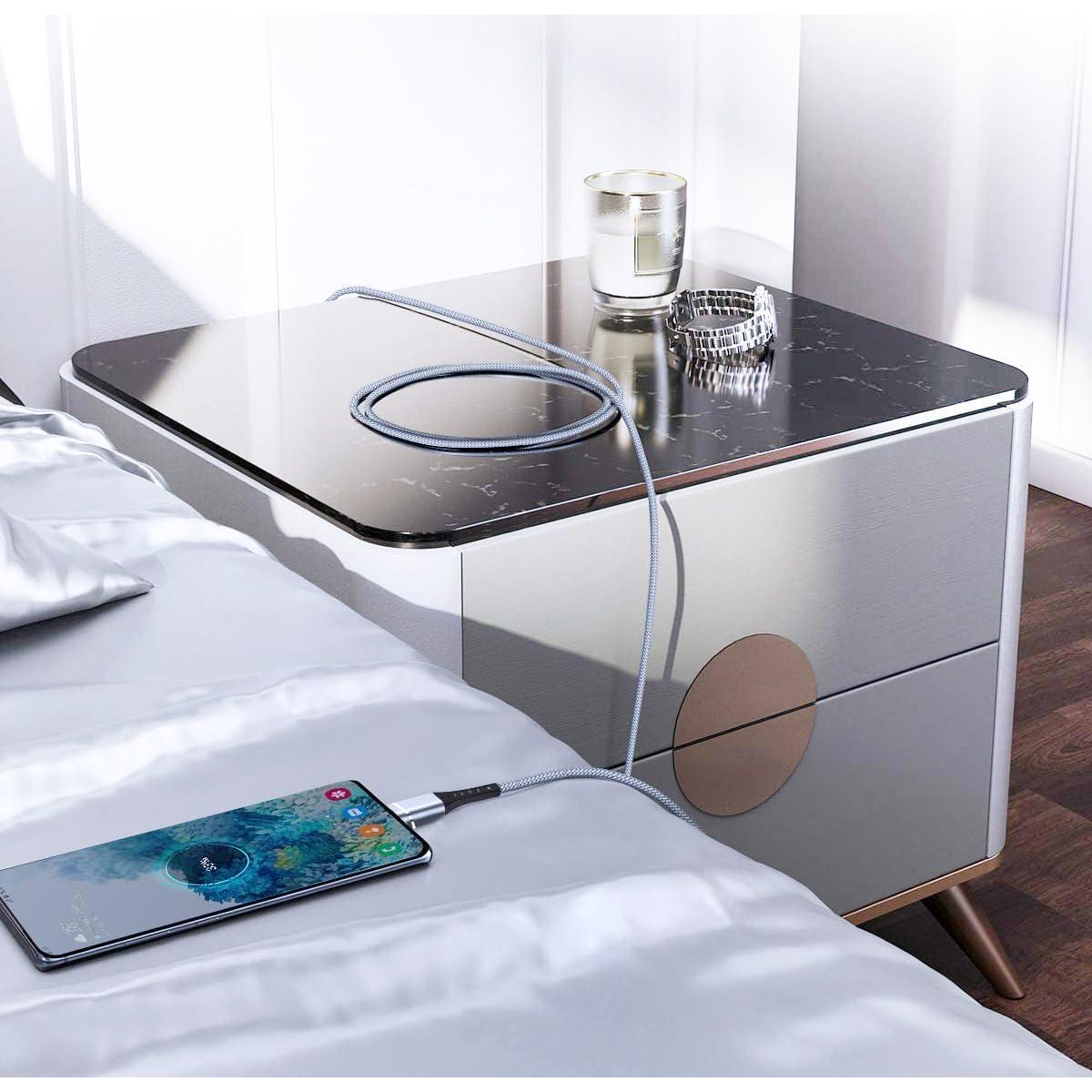 Cable USB C a Lightning 2 Pack 0.91m DFLASHS Carga Rápida