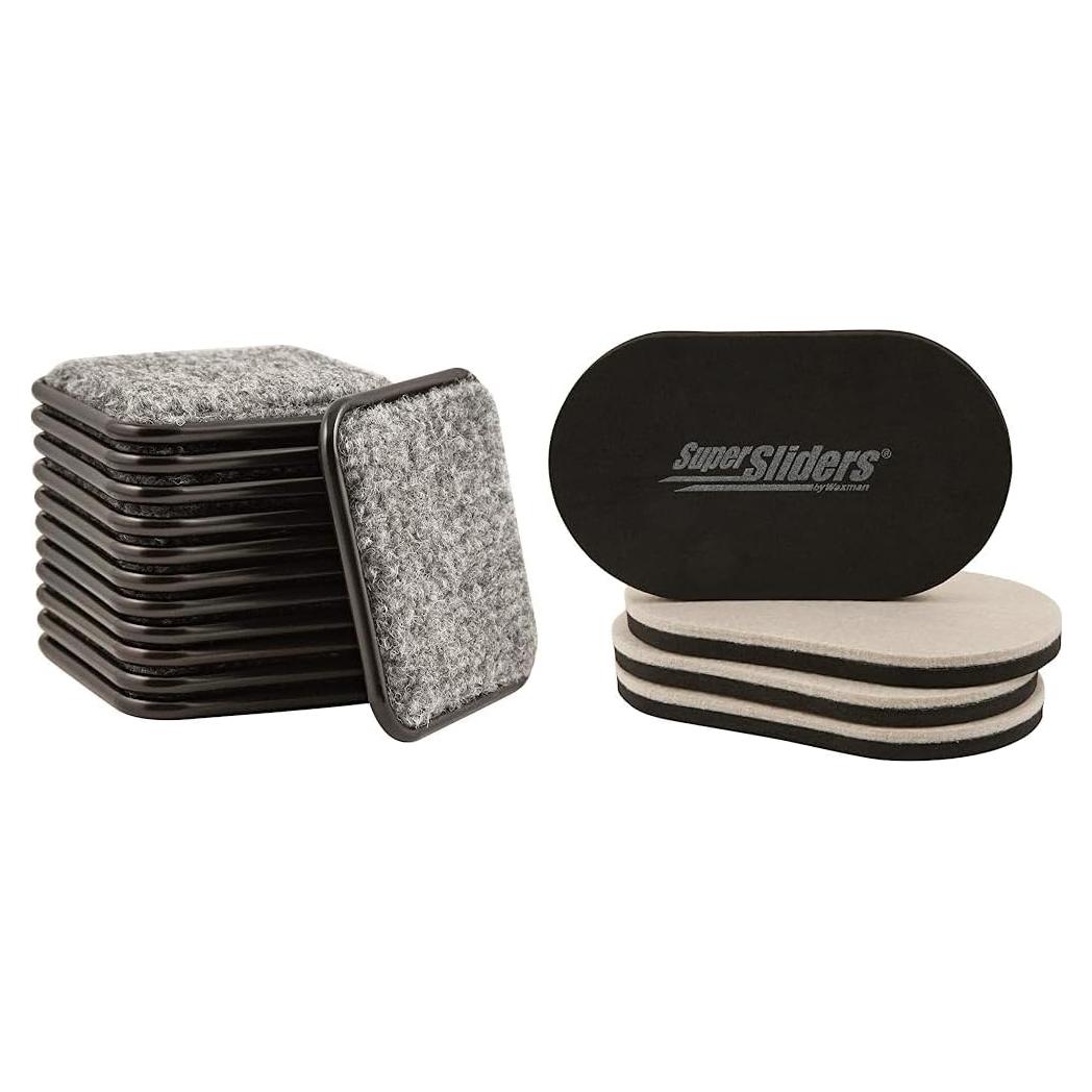 Copas Protectores para Muebles SoftTouch 2.5" Cuadradas y Deslizadores Ovalados 3.5"x6"