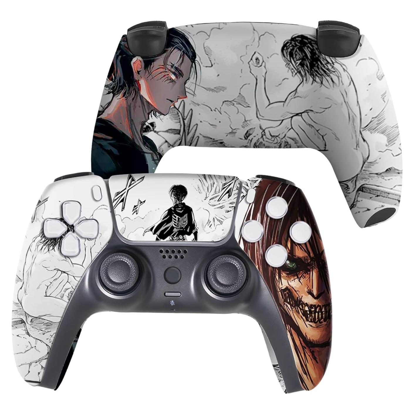 Controlador PS5 Inalámbrico Modificado BCB Attack on Titan