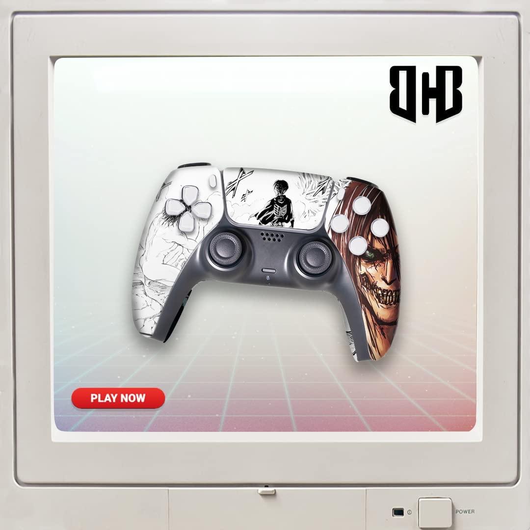 Controlador PS5 Inalámbrico Modificado BCB Attack on Titan