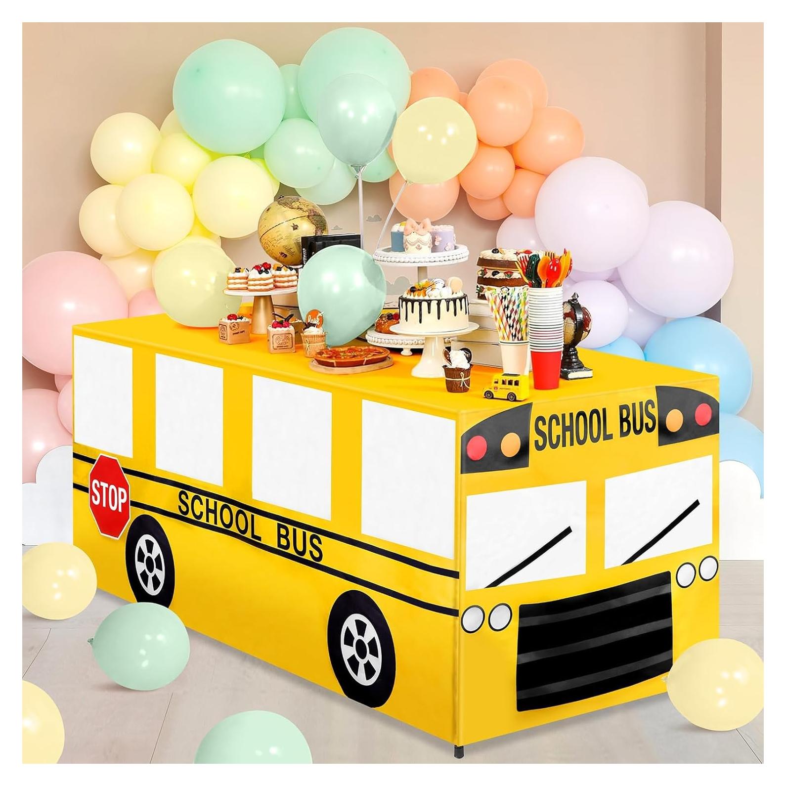 Mantel Rectangular Yiaoyinnz Autobús Escolar 121.9x76.2 cm