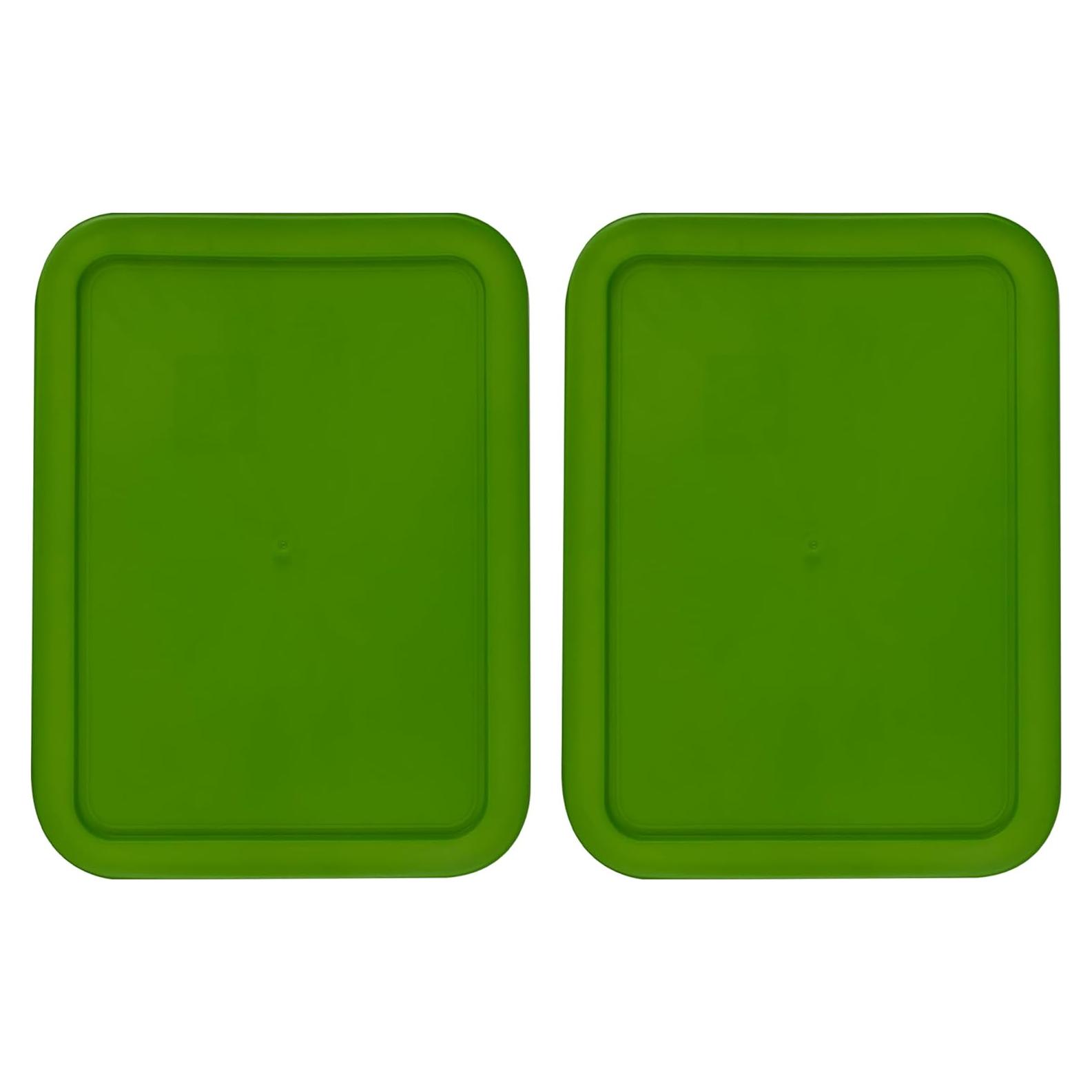 Tapa de Reemplazo Pyrex 3 Tazas MRX Verde 2-Pack 19.7x14.6 cm