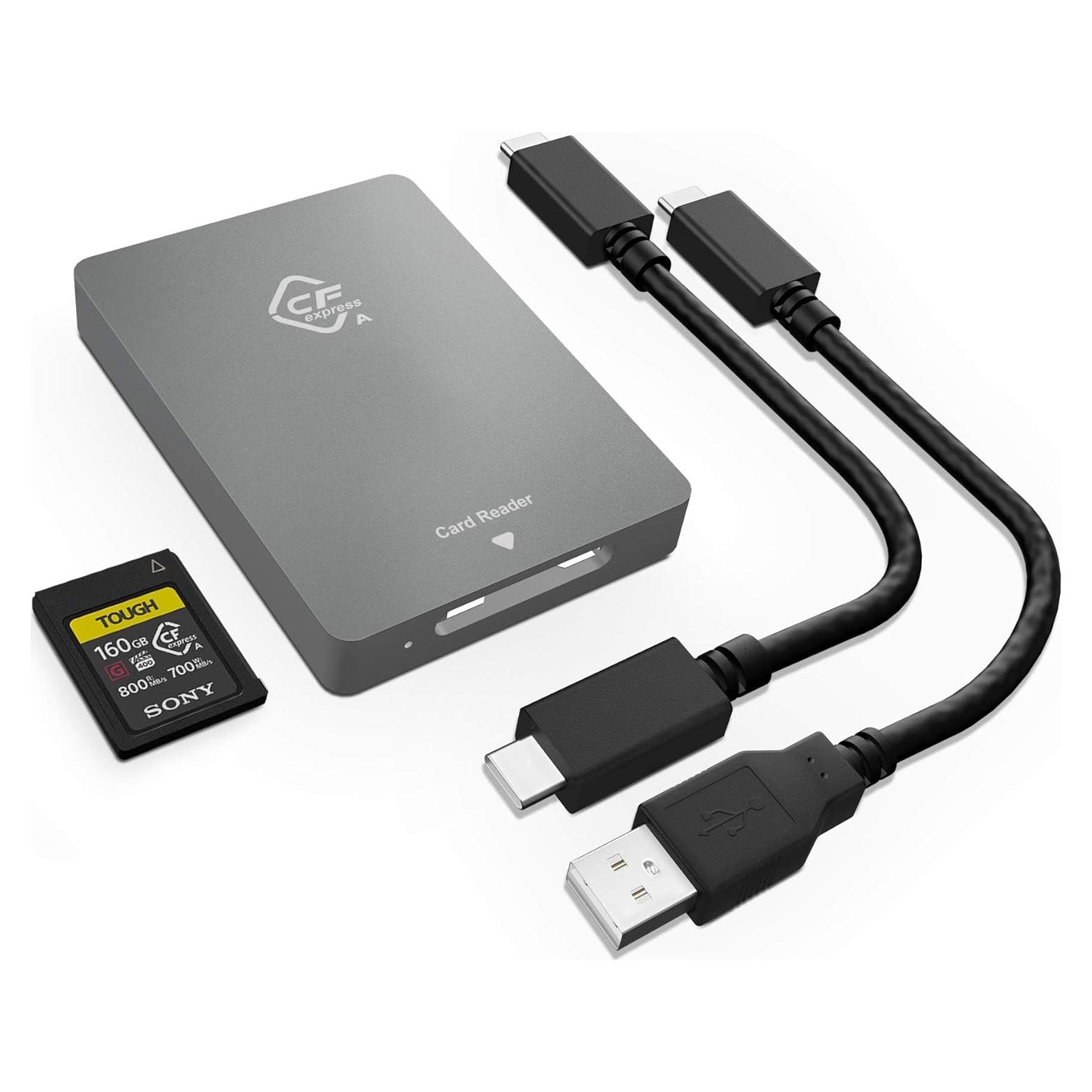 Lector de Tarjetas CFexpress Tipo A Rytaki USB 3.1 10Gbps