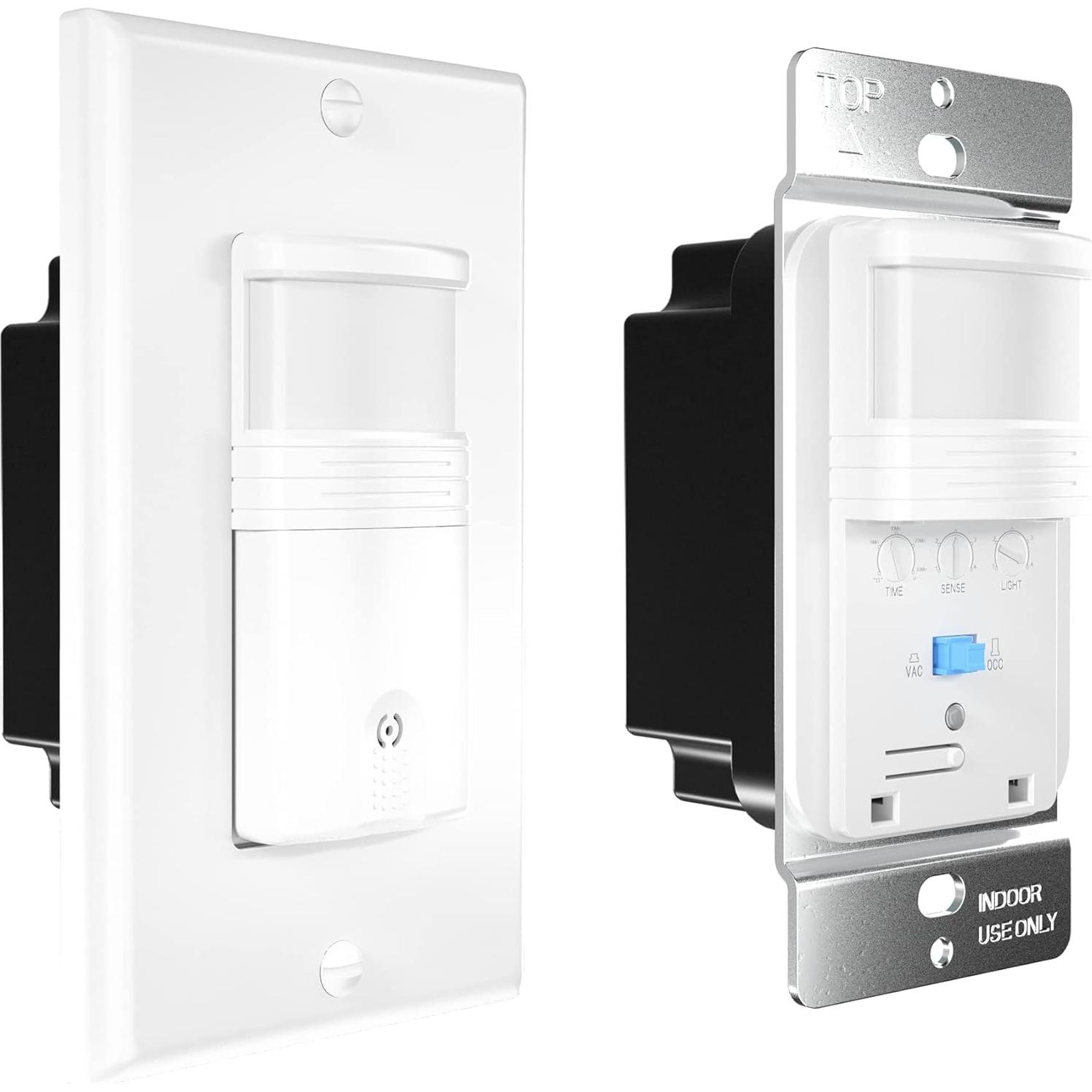 Interruptor de Luz con Sensor de Movimiento EverElectrix - 2 Piezas