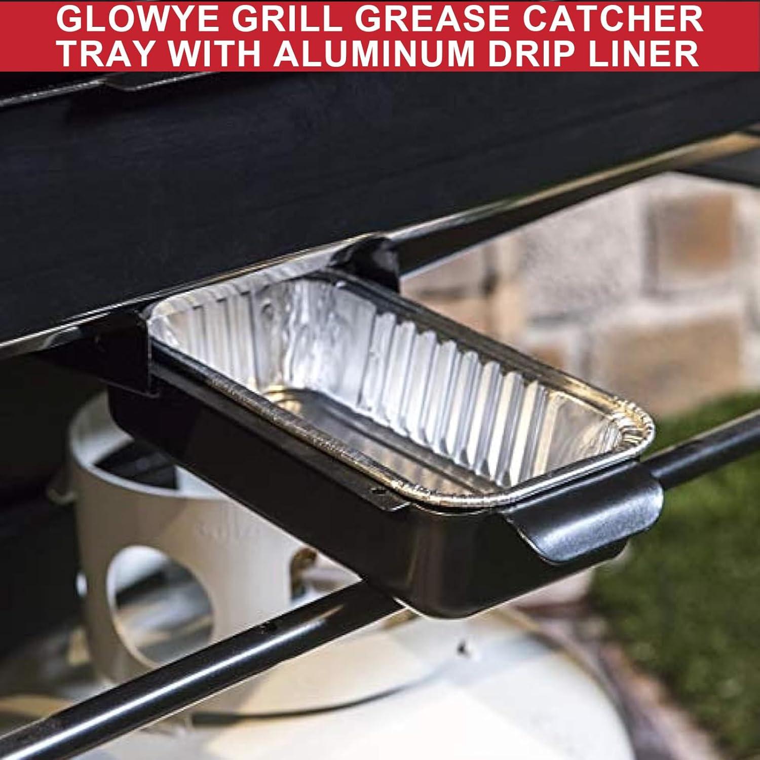 Forros de bandeja de goteo de aluminio GLOWYE para Charbroil