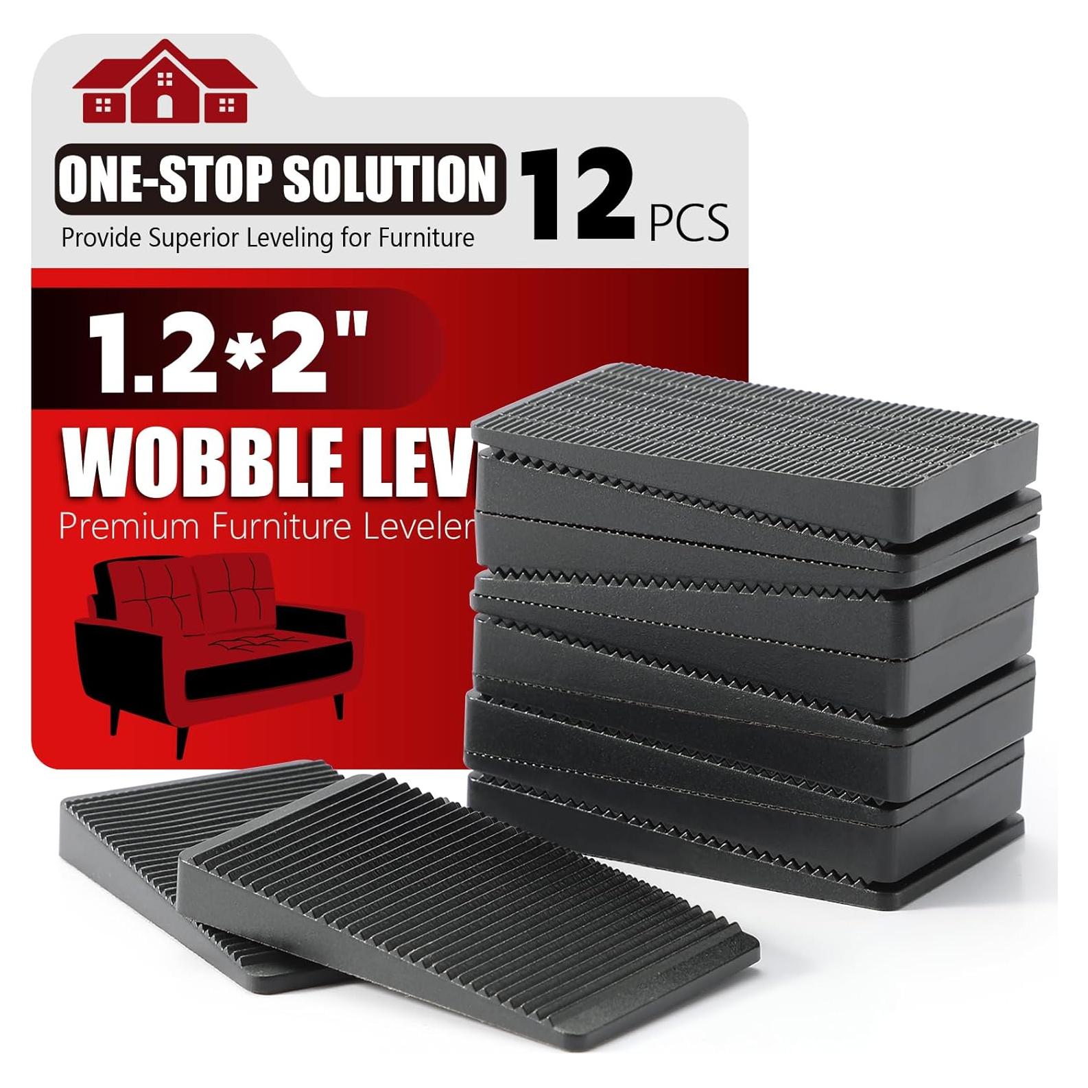 Kit de Niveladores de Muebles PROPA 12pcs Goma Antideslizante