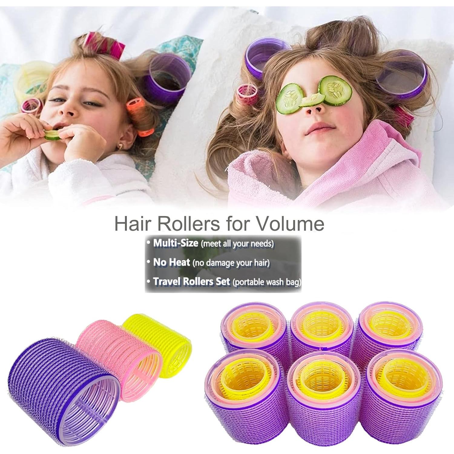 Juego de Rulos Grandes ROPIKIS 31 Piezas Sin Calor