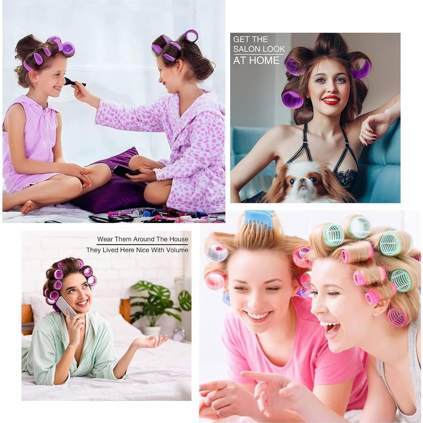 Juego de Rulos Grandes ROPIKIS 31 Piezas Sin Calor