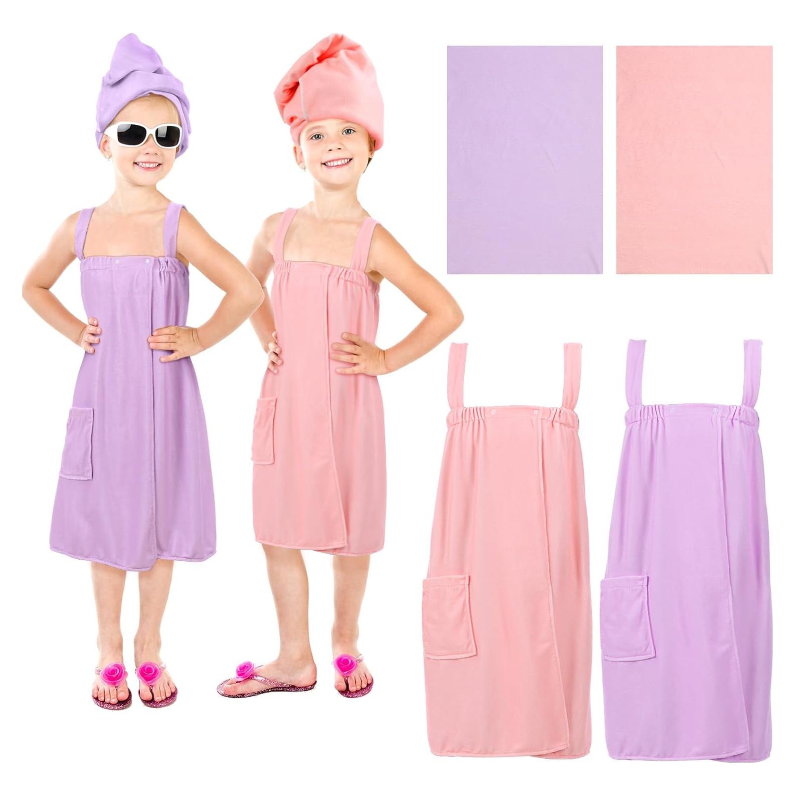 Conjunto de Toallas de Microfibra para Niñas SmoothNovelty