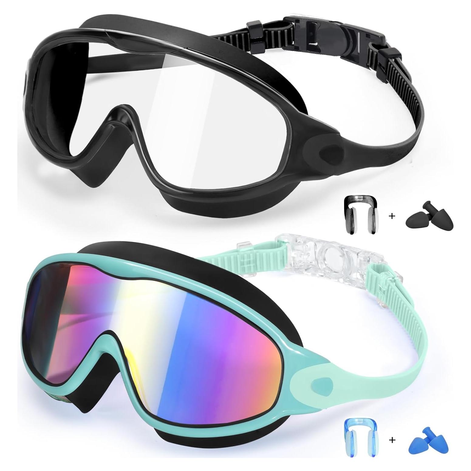 Gafas de natación para niños EverSport 2 Pack, antiempañantes