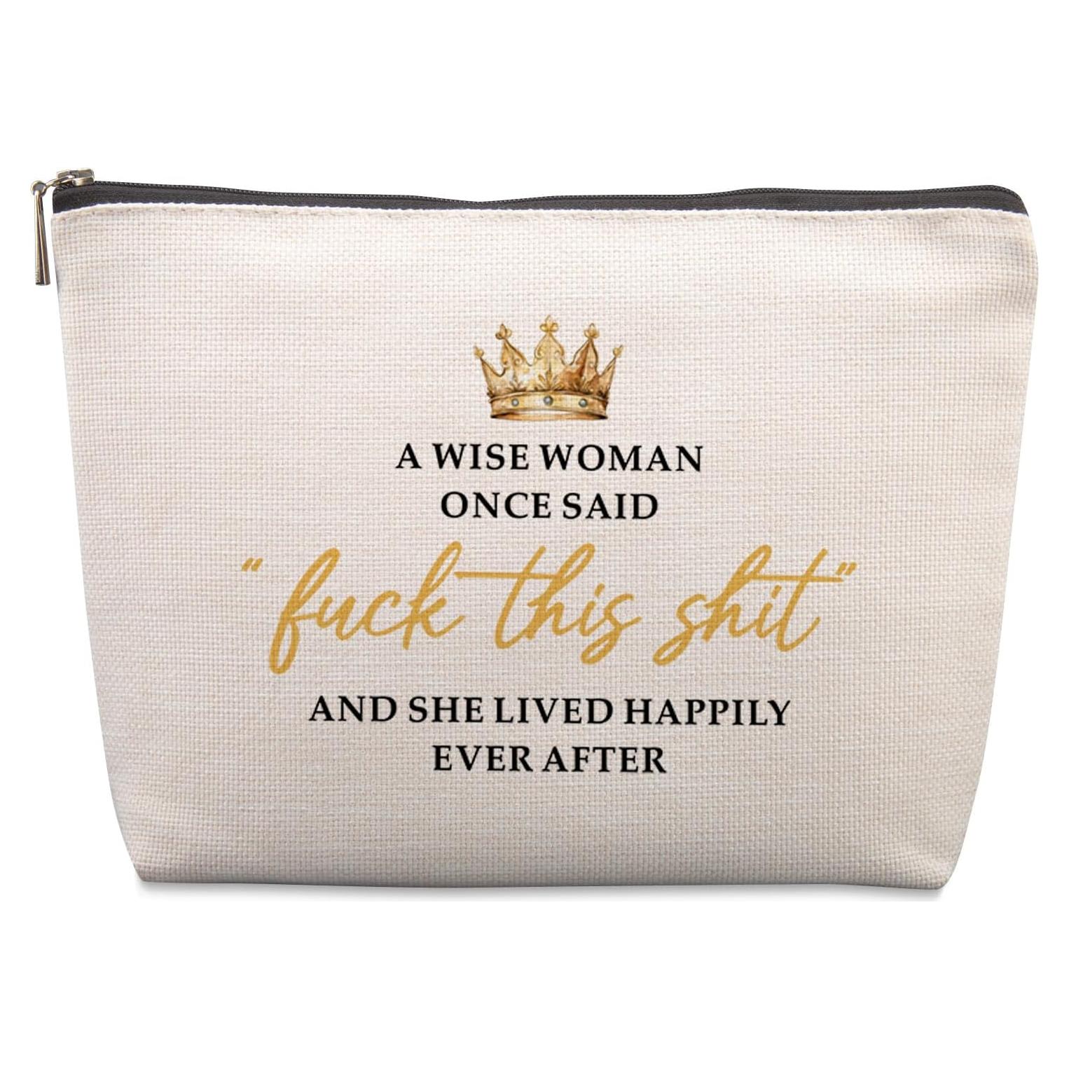 Bolsa Cosmética Divertida Lcoanrit 22.86x17.78 cm para Mujeres