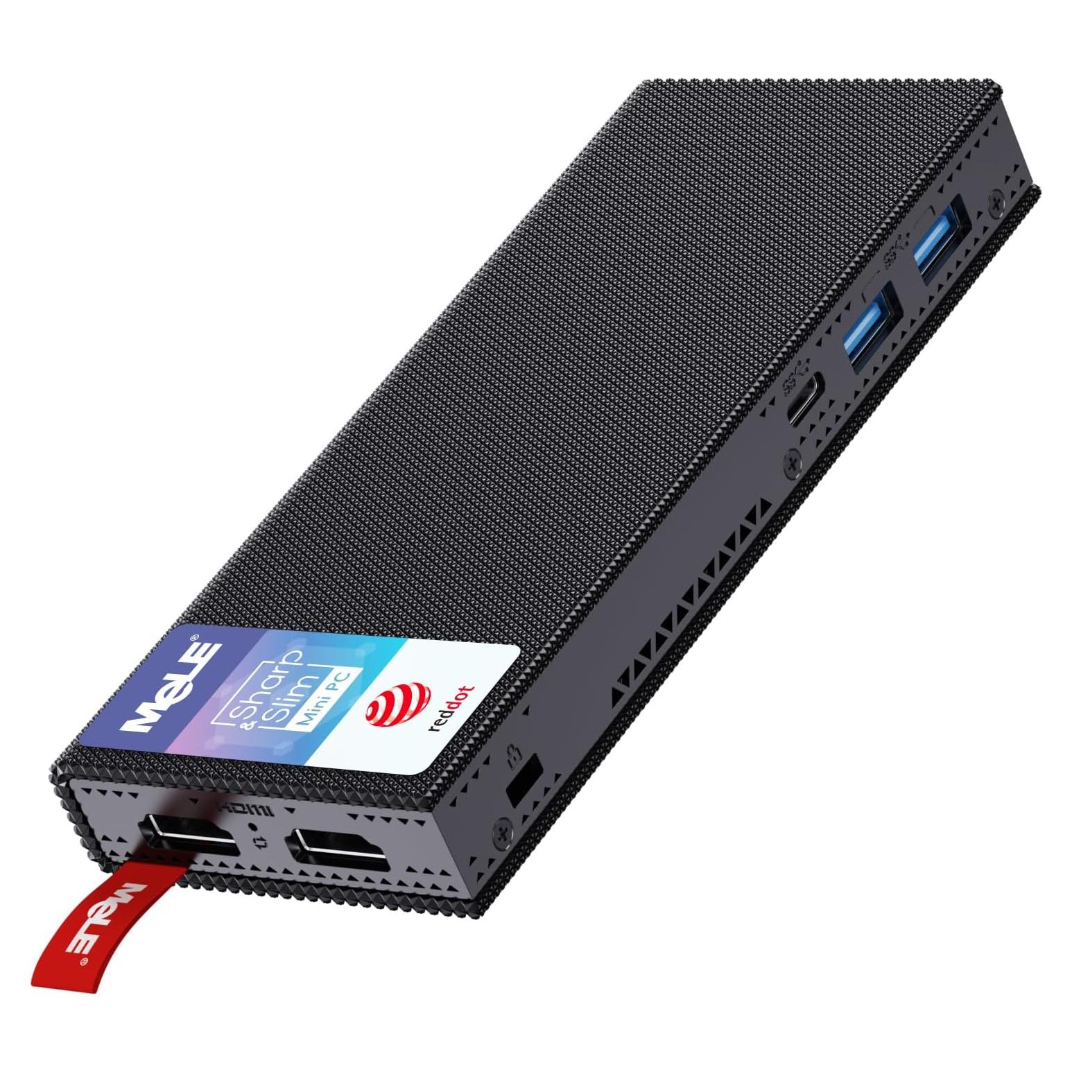 Mini PC MeLE PCG02 Pro 8GB 256GB Sin Ventilador 4K