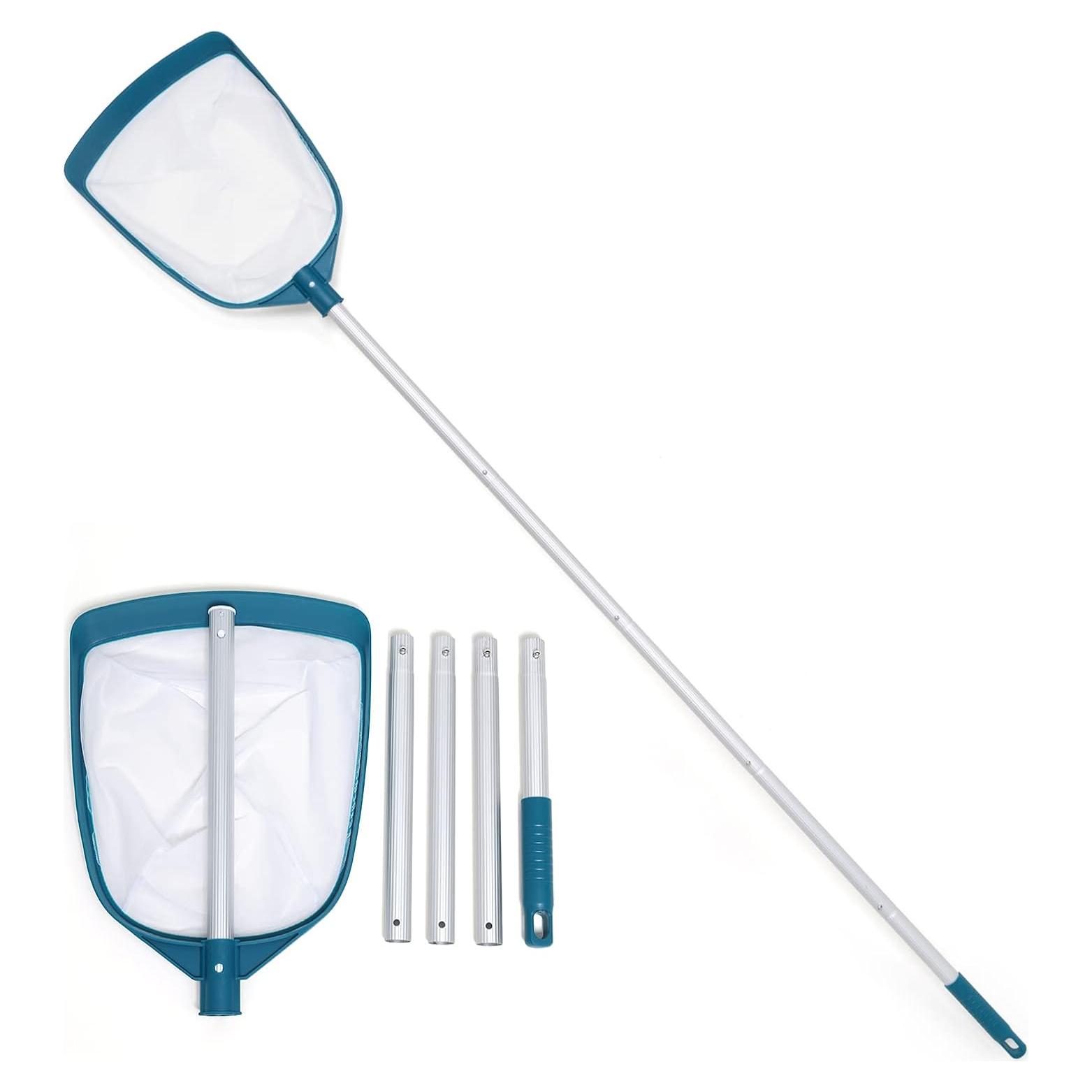 Skimmer de Piscina POOLWHALE con Polo Ajustable 0.40 a 1.52 m