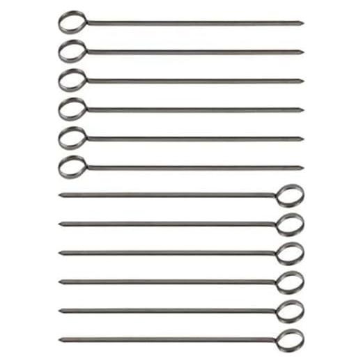 Pinchos de Acero Inoxidable Great Credentials 20.32 cm - 12 Piezas