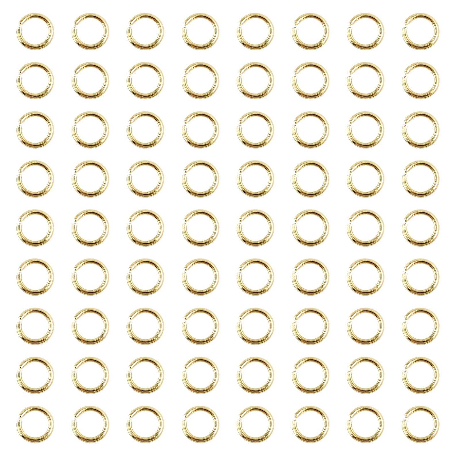 Anillas de Salto Metálicas pson Doradas 5mm - 400 Piezas