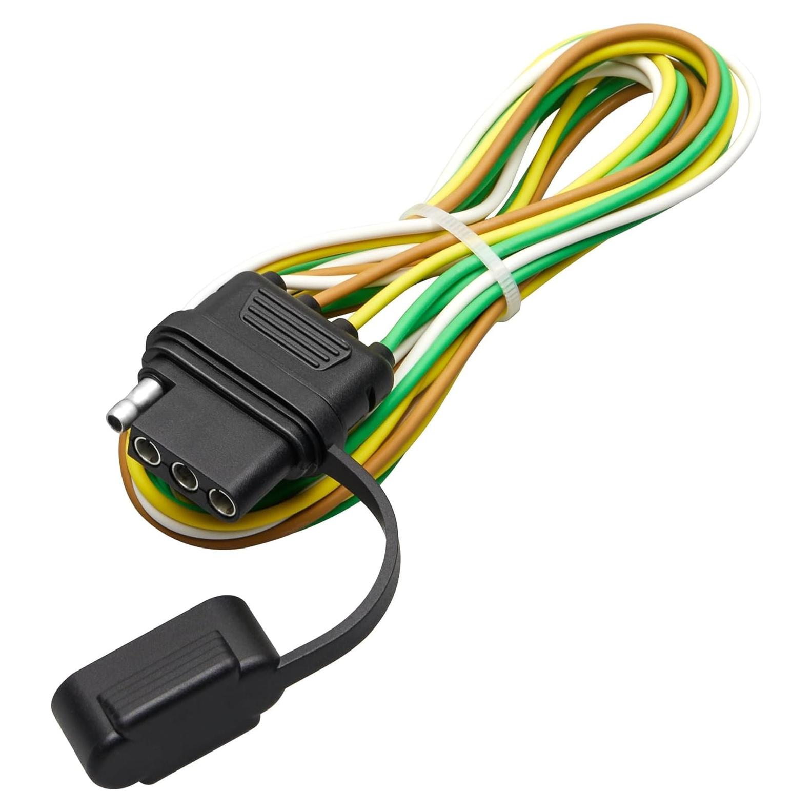 Conector de Remolque MECMO 4 Pines 1.22 m Cableado Femenino