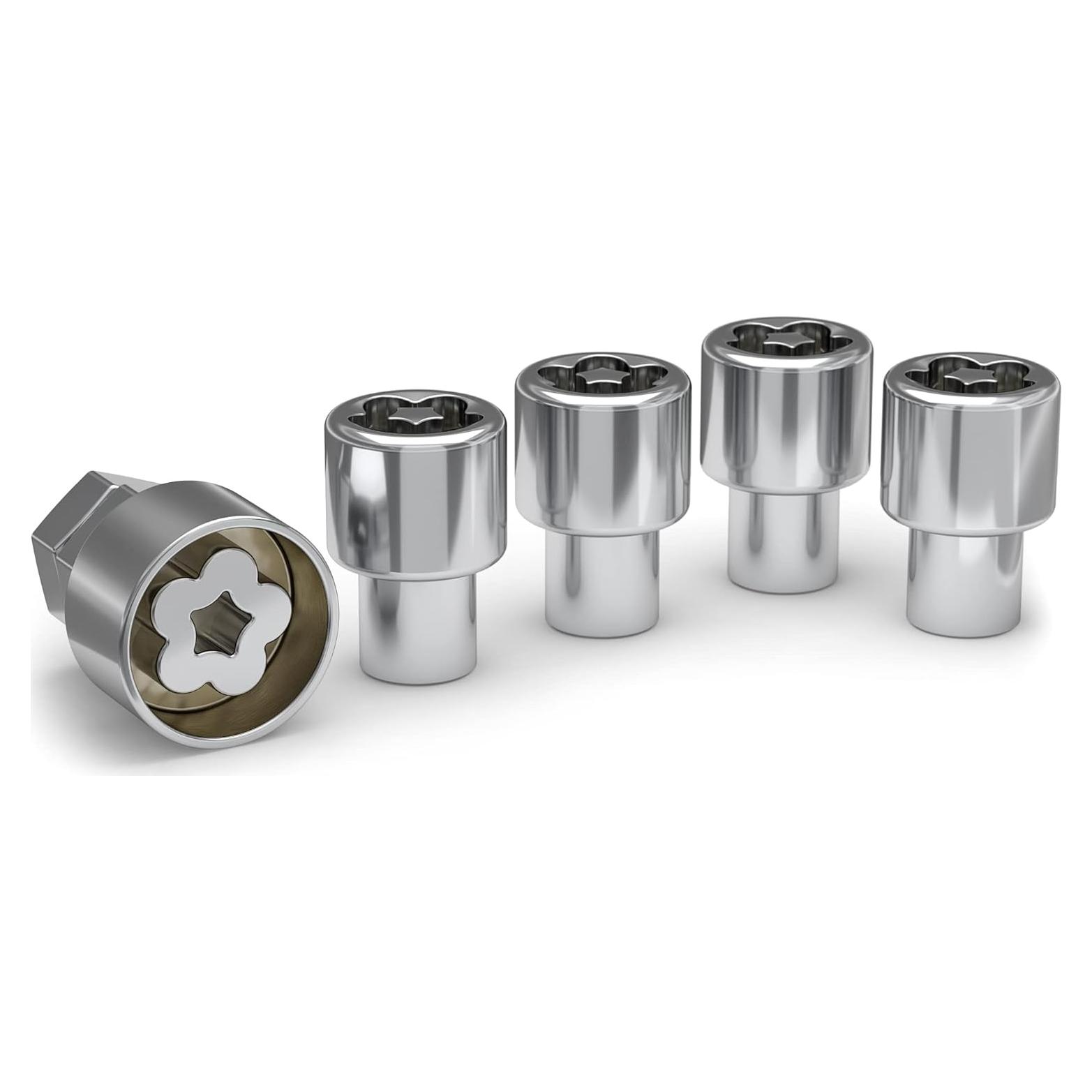 Conjunto de Bloqueo de Rueda Antirrobo White Knight 42410