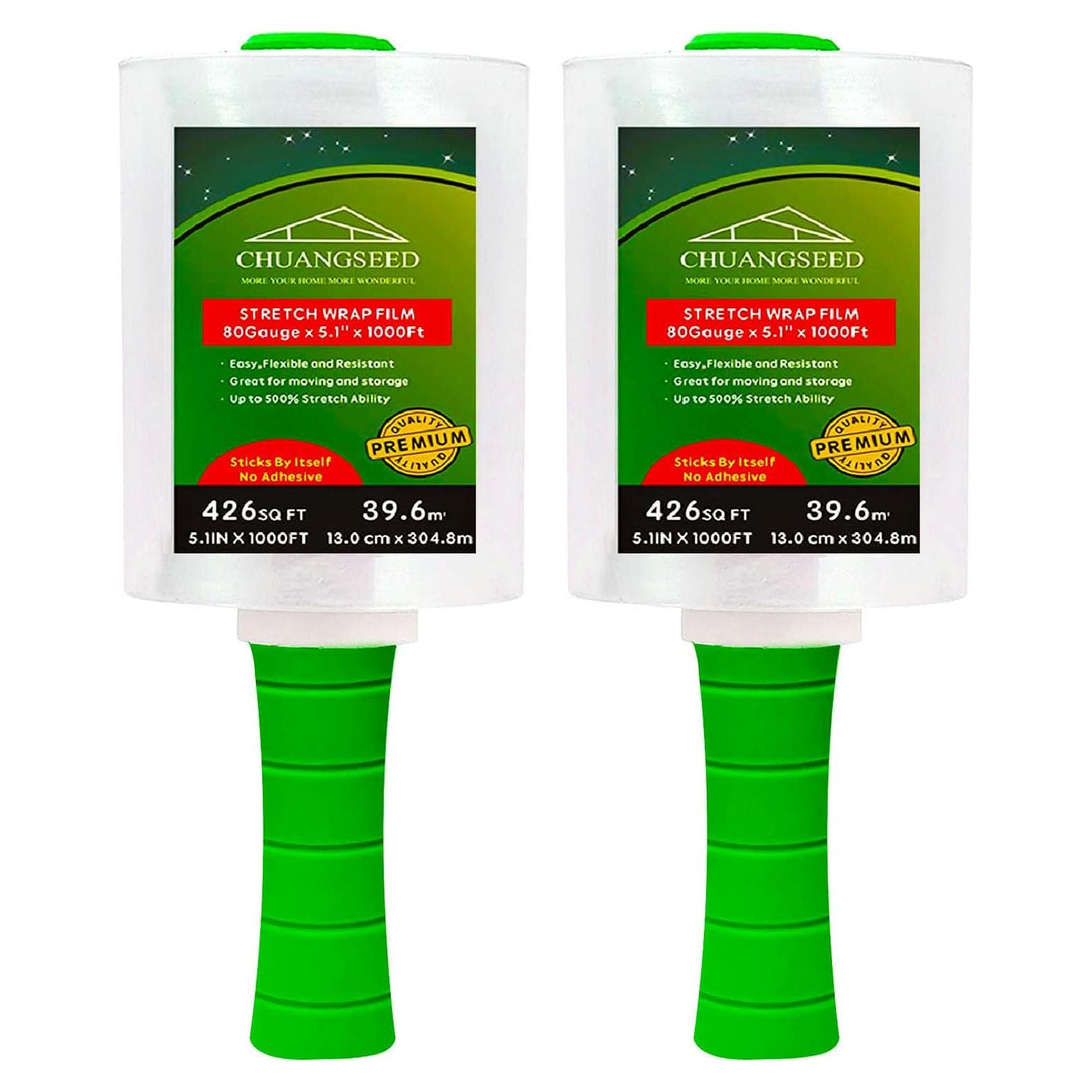 Película Estirable Chuangseed 2 Rollos 13 cm x 305 m 80 Gauge