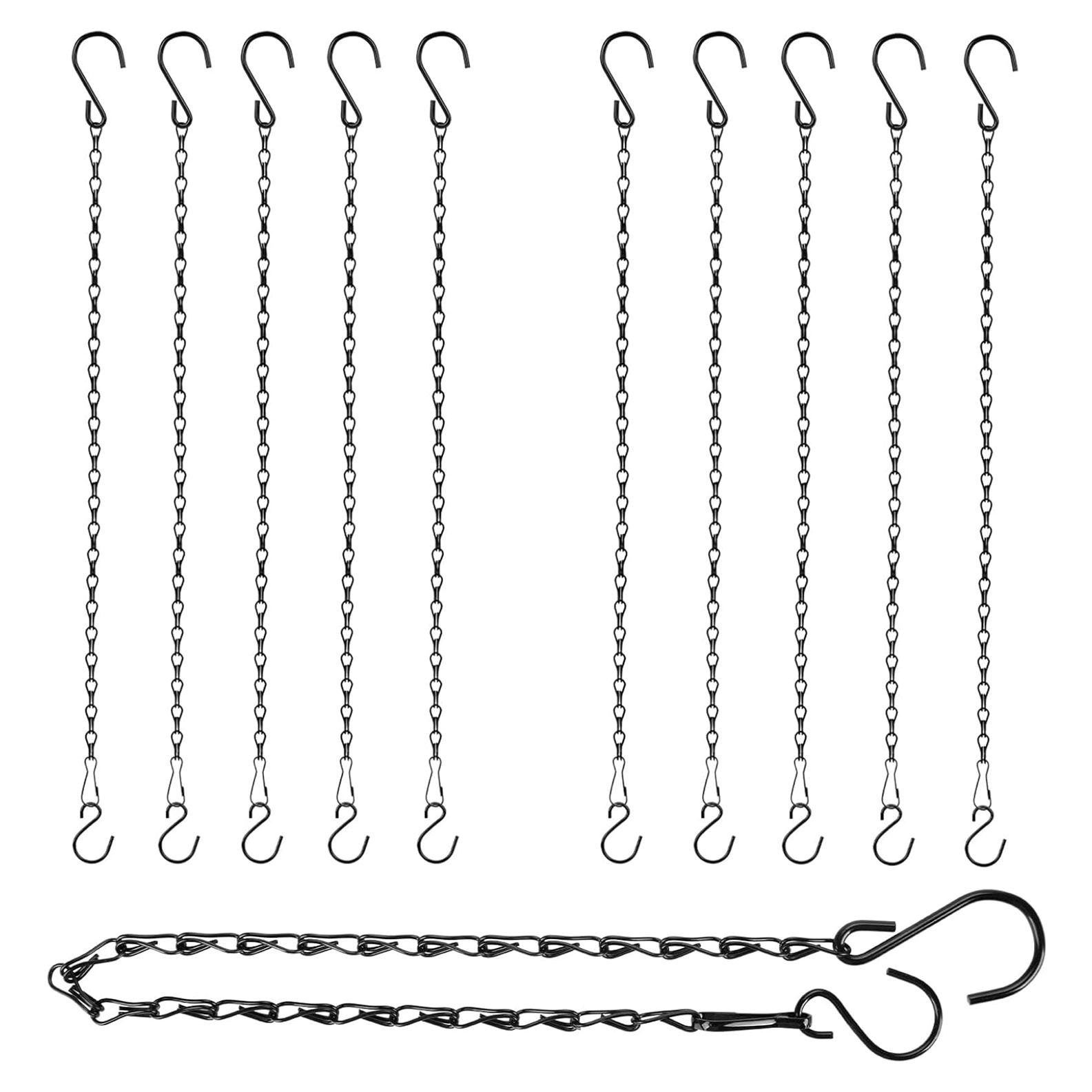 Cadena Colgante RIFNY 50 cm Negra para Plantas y Decoraciones