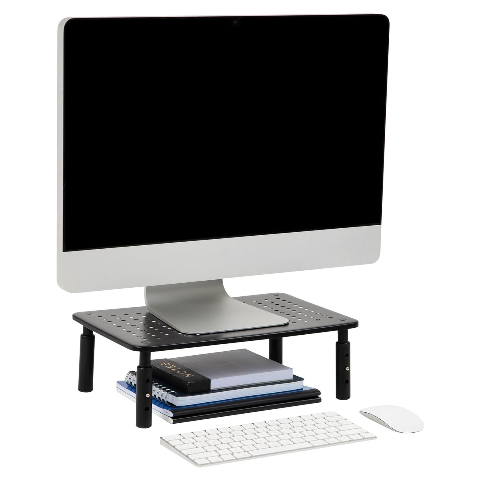 Soporte para Monitor Mind Reader Ajustable Metal Negro 19.96 kg