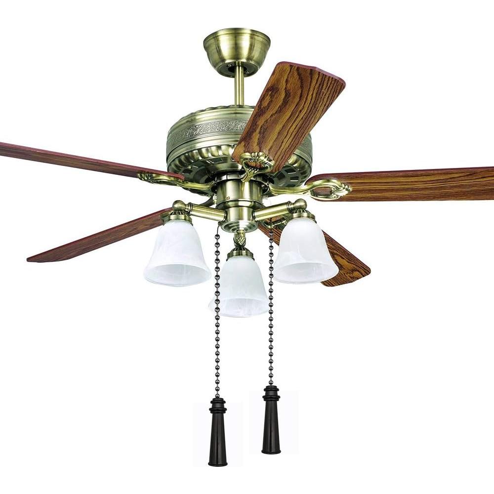 2 Cadenas de Tirar para Ventilador de Techo Dotlite 30cm Negras