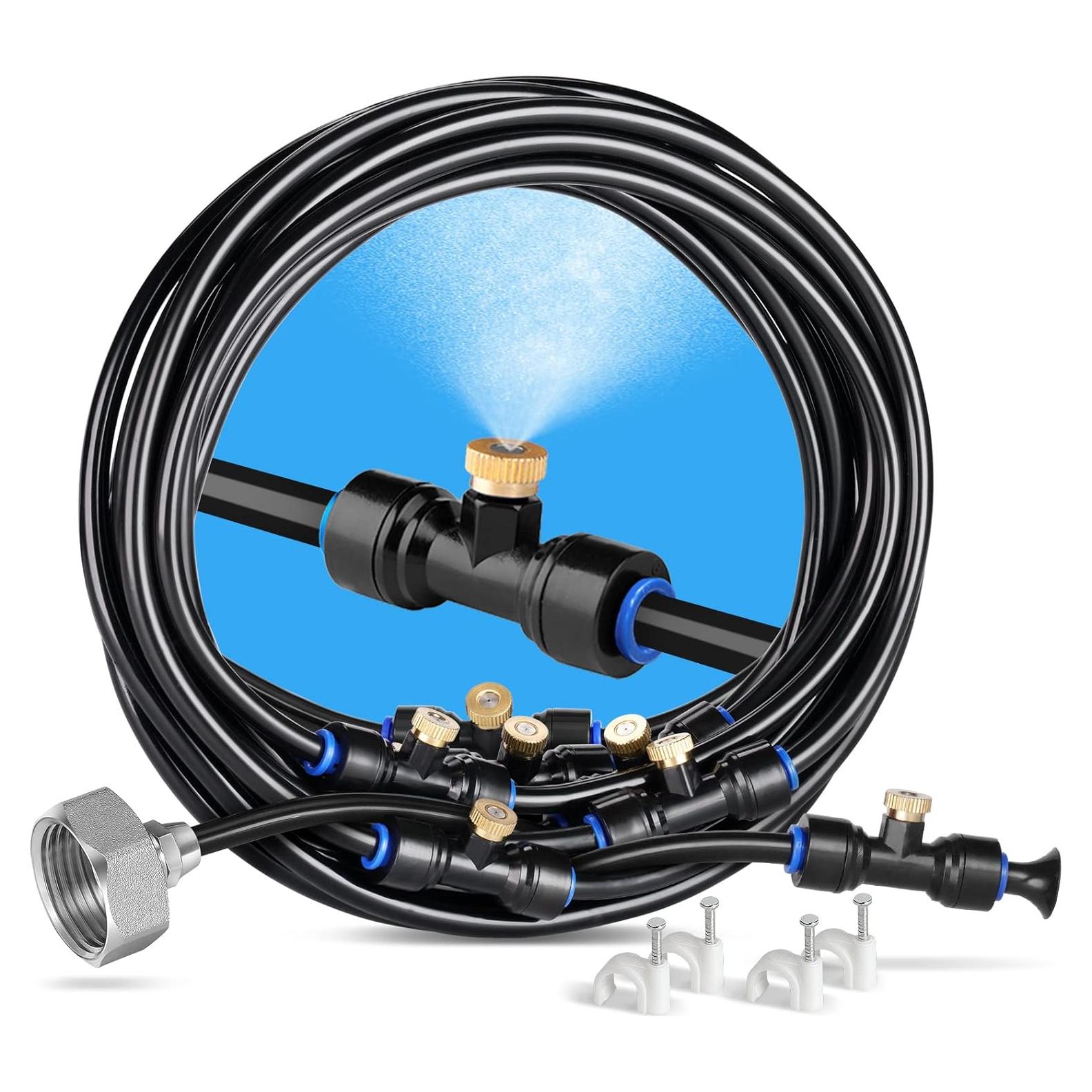 Sistema de Nebulización HOMENOTE 26FT (8M) con 7 Boquillas de Latón