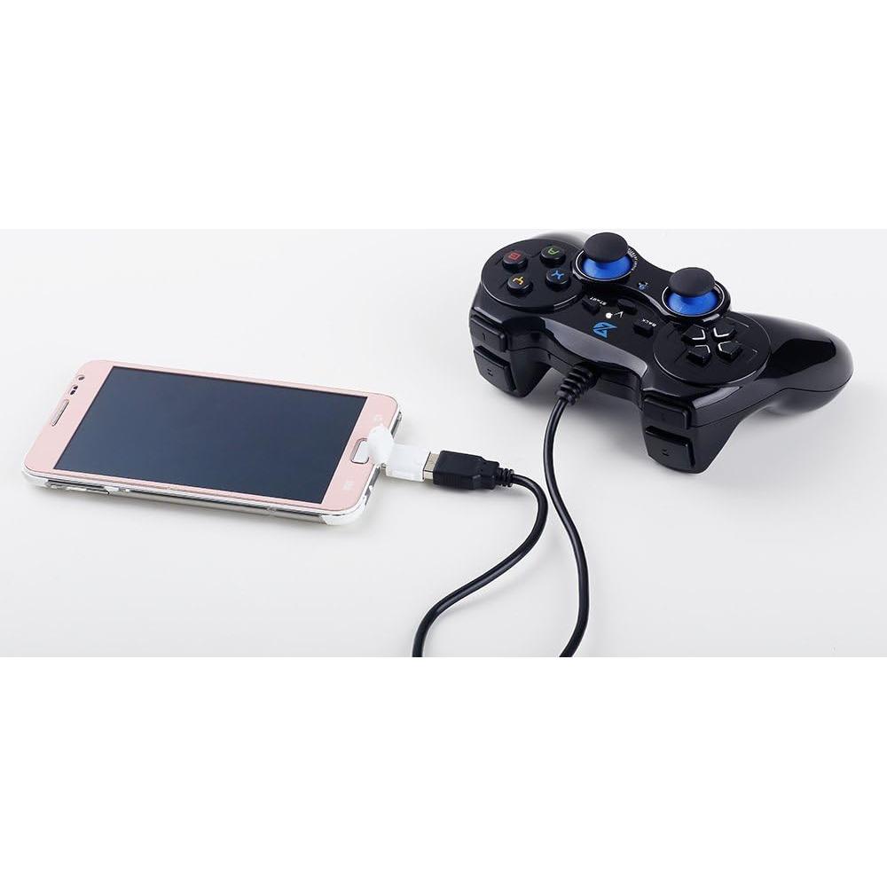 Controlador de Juegos USB ZD-V+ para PC y PS3 - Negro