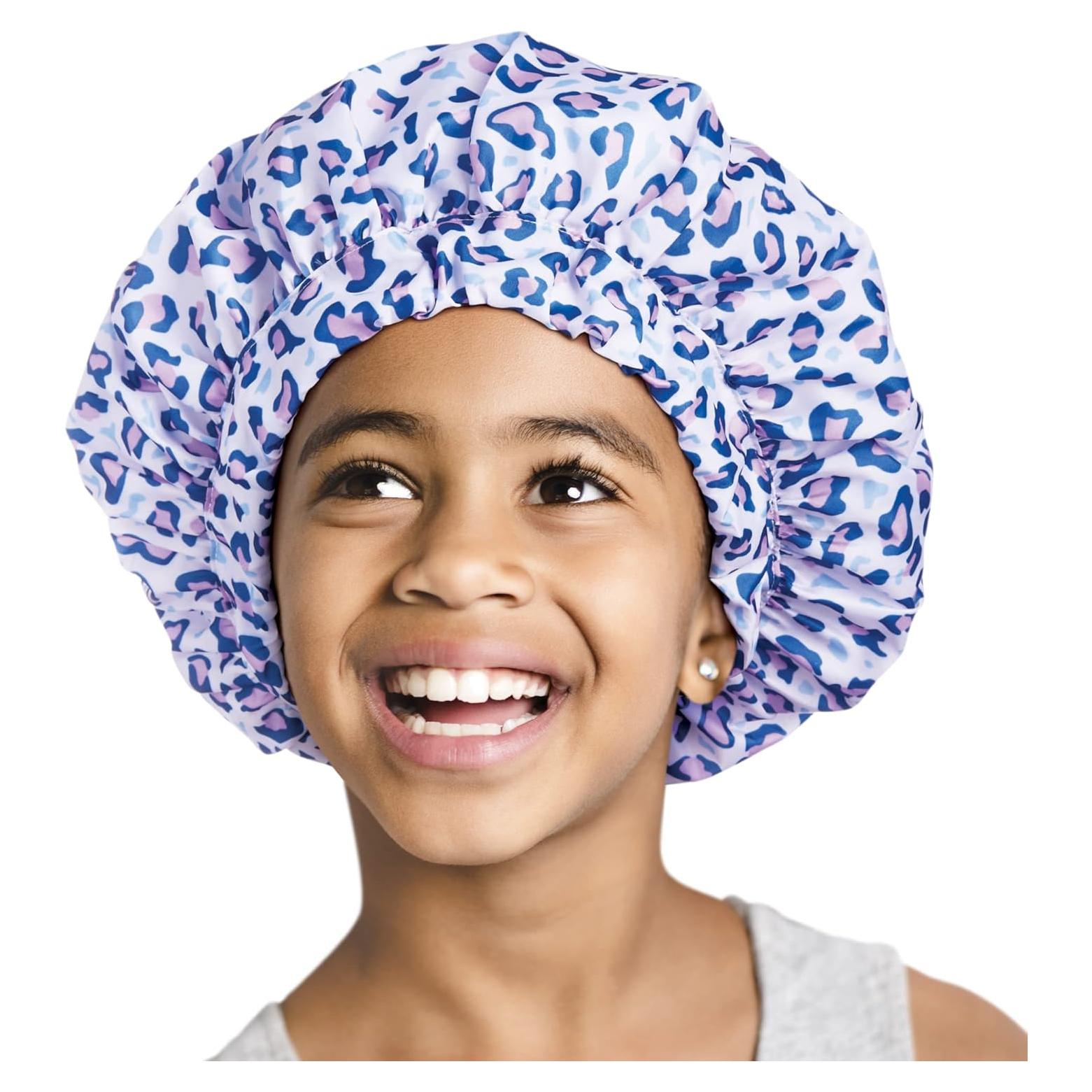 Gorro de Ducha Reutilizable Red by Kiss Leopardo para Niños