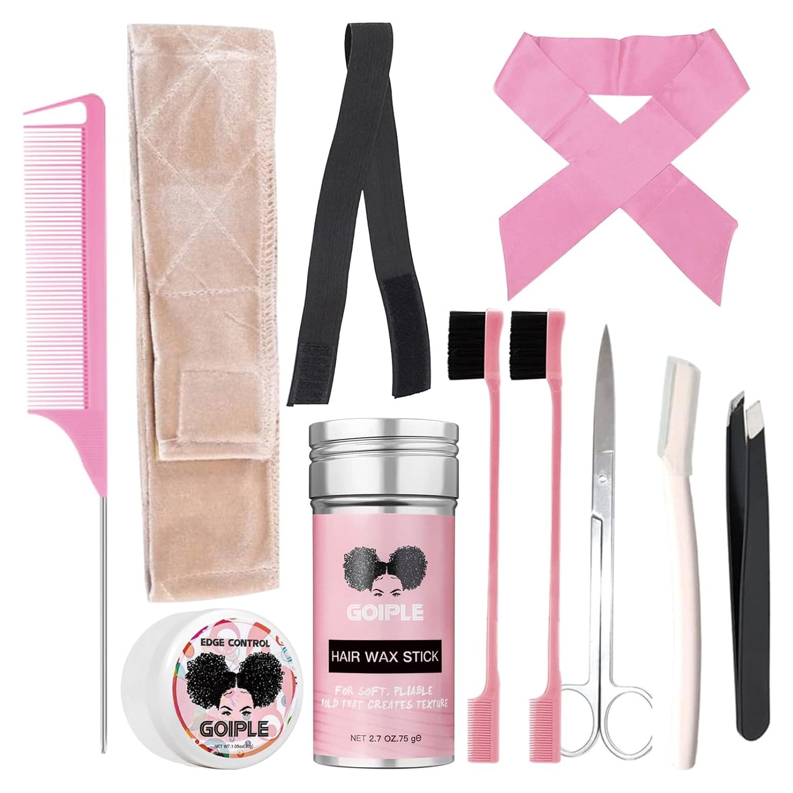 Kit Completo de Peluca GOIPLE 11 Piezas para Principiantes