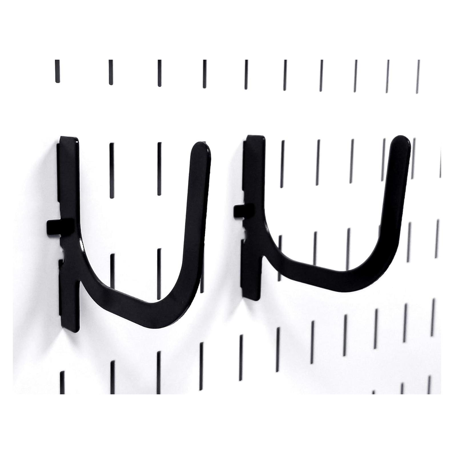 Ganchos U para Tablero de Clavos Wall Control - 2 Piezas, 10.16 cm