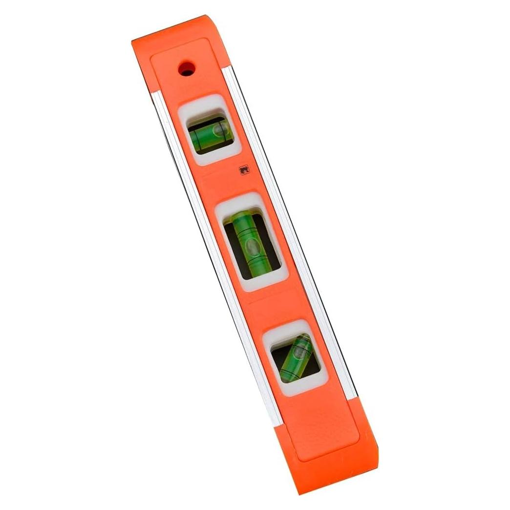 Nivel de Torpedo Magnético Edward Tools 23 cm - Aluminio Resistente