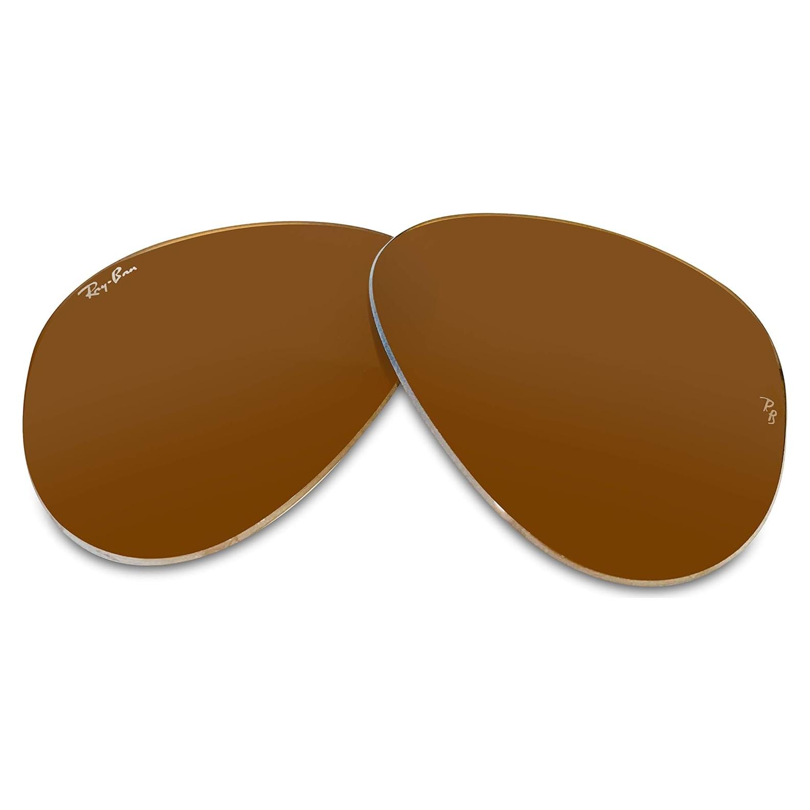 Lentes Ray-Ban Reemplazo Aviator RB3025 58mm Marrón