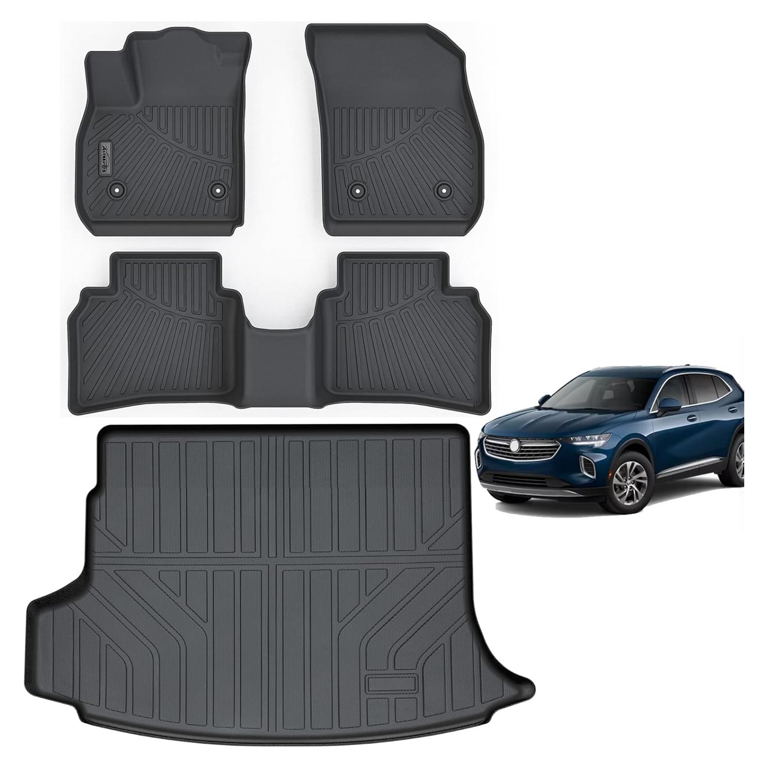 Alfombrillas de piso y maletero AltraVos para Buick Envision 2021-2025