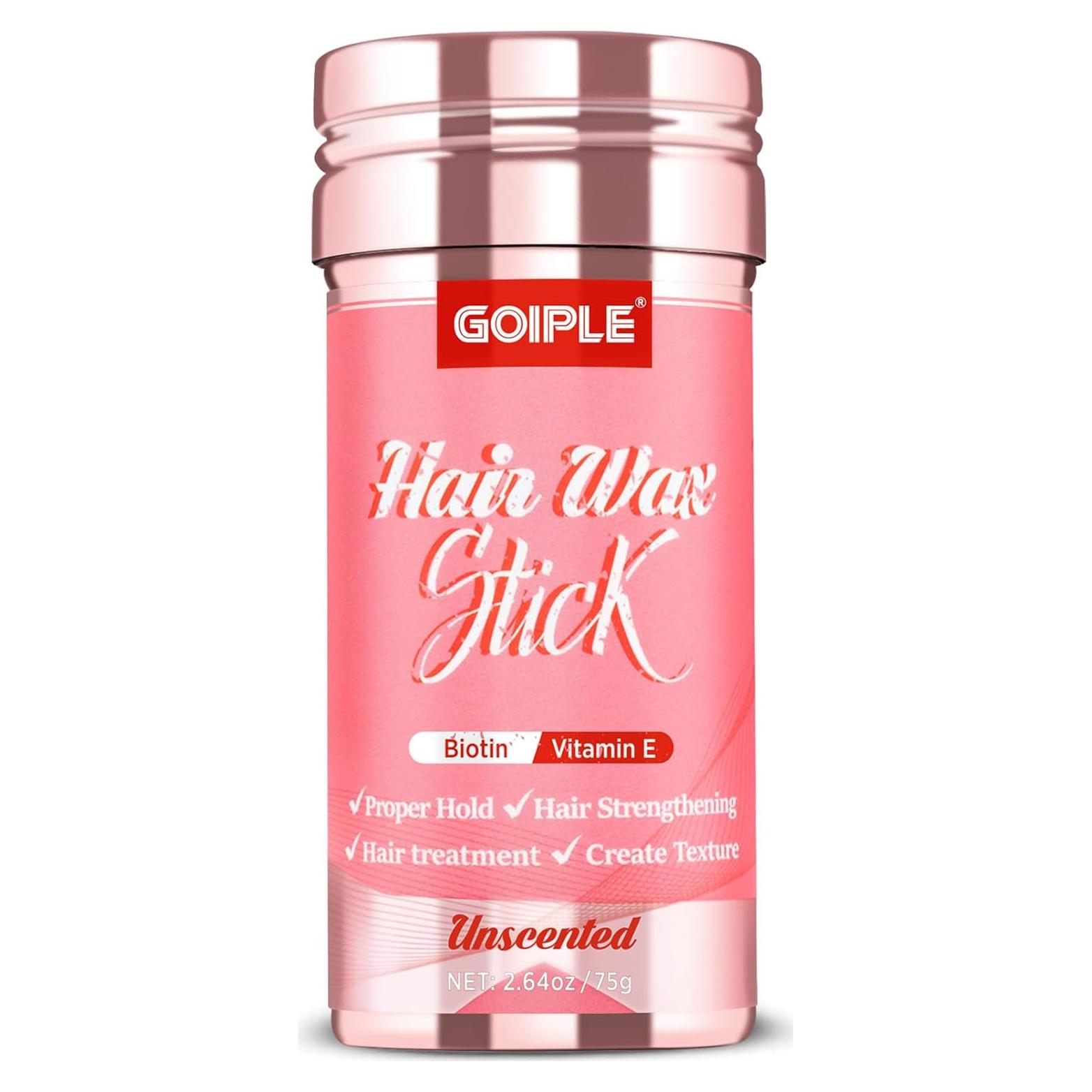 Stick de Cera para el Cabello Goiple 74.8g - Control Frizz y Sin Residuo