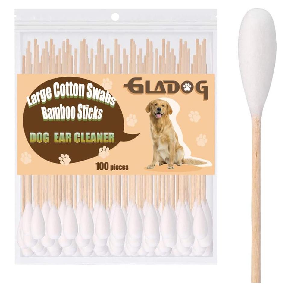Bastones de Algodón para Perros GLADOG 15.24 cm - 100 Unidades