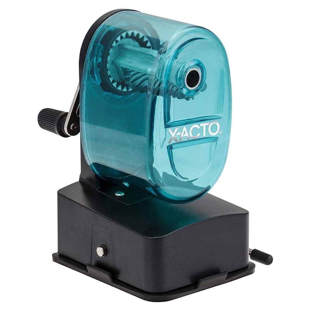 Sacapuntas Manual Montaje en Pared X-Acto Bulldog Azul