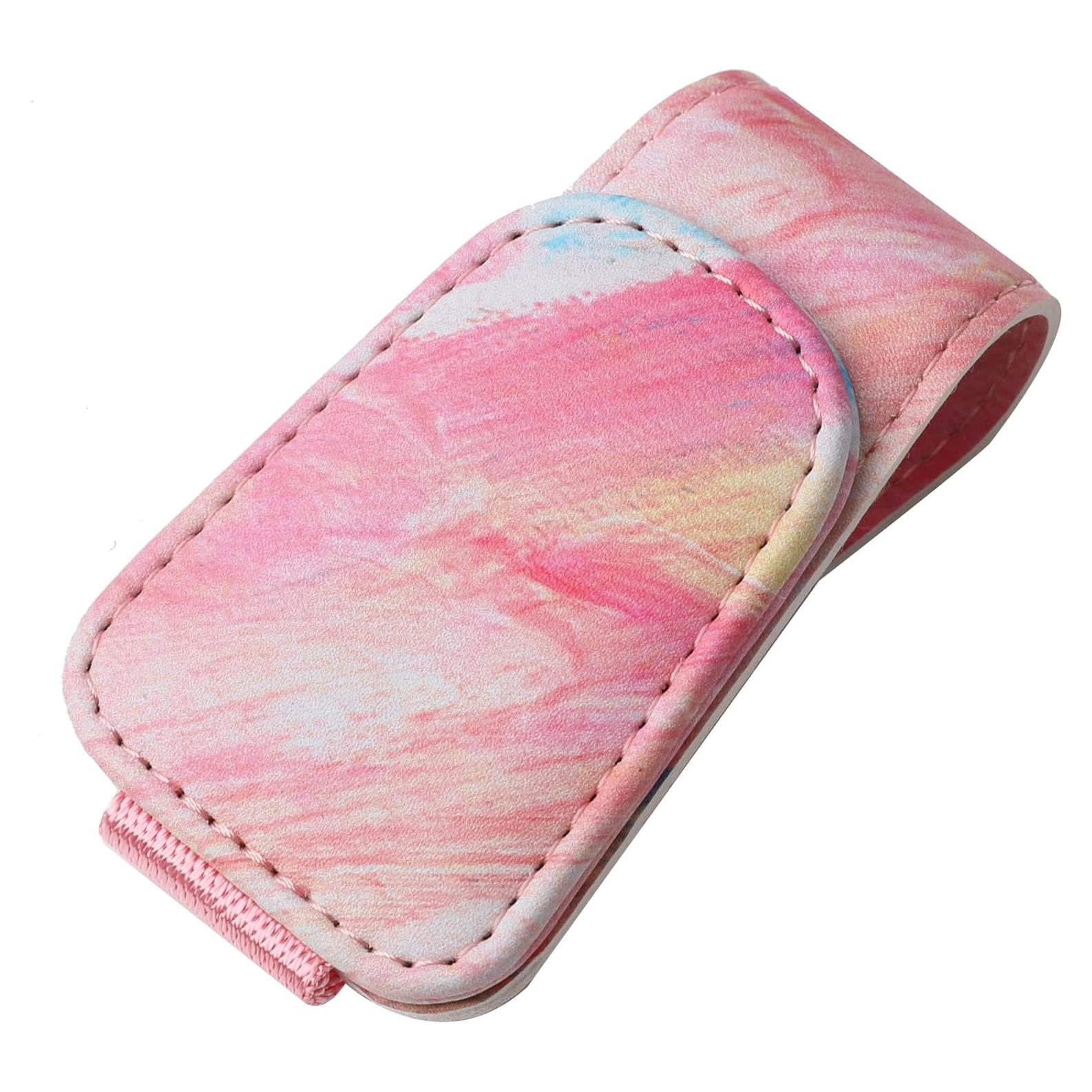 Soporte de Gafas de Sol KanSmart para Coche - Rosa Abstracto