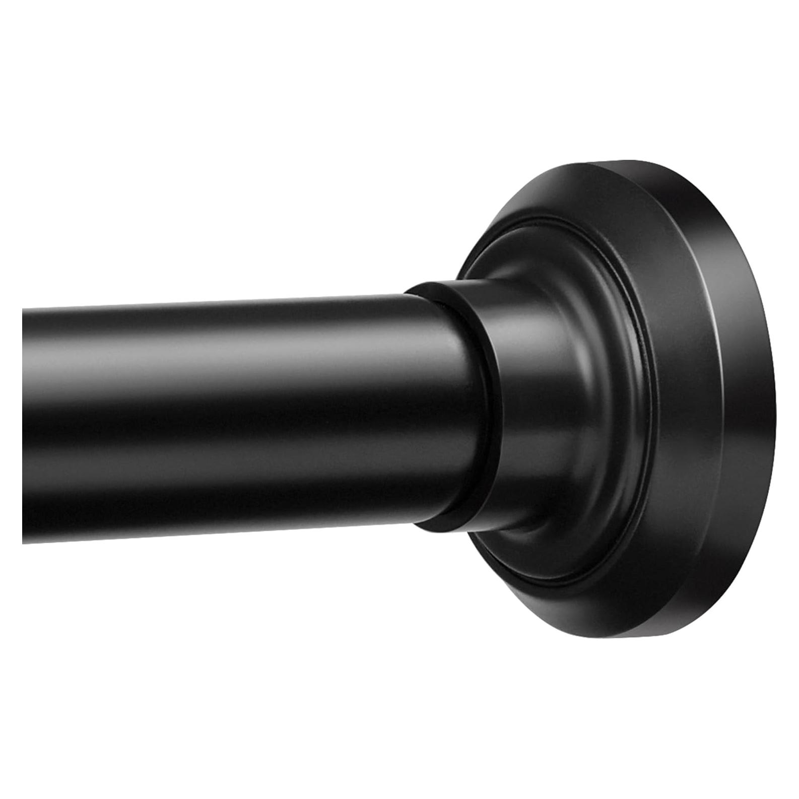 Varilla de Cortina de Ducha EnjoyBasics 30-52 Pulgadas Negra