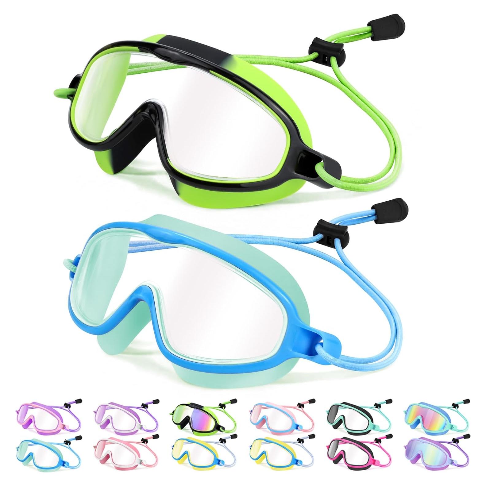 Gafas de natación Vvinca para niños 3-14 años antiempañante UV