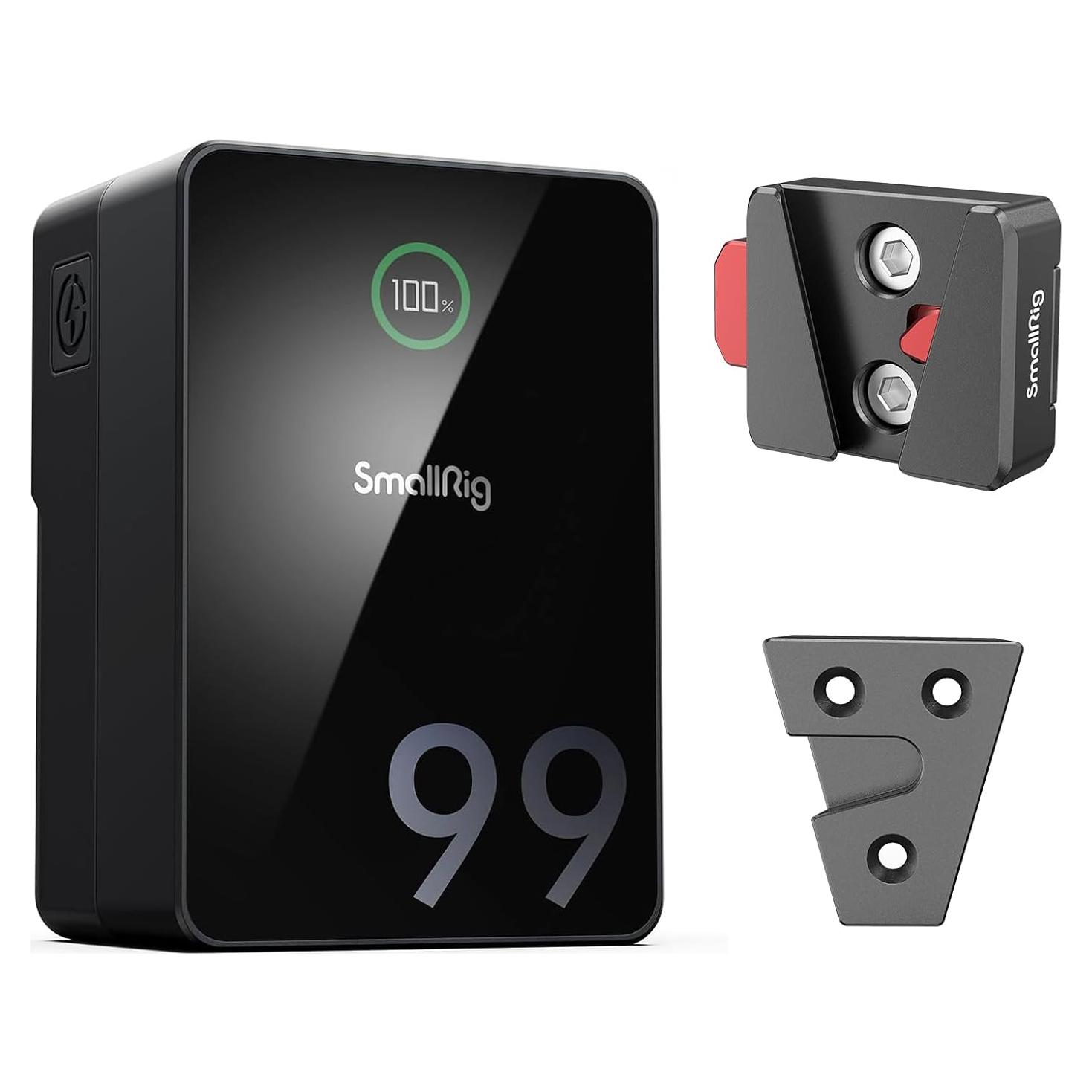 Batería V Mount SMALLRIG VB99 Pro 99Wh 6800mAh Carga 2.5H