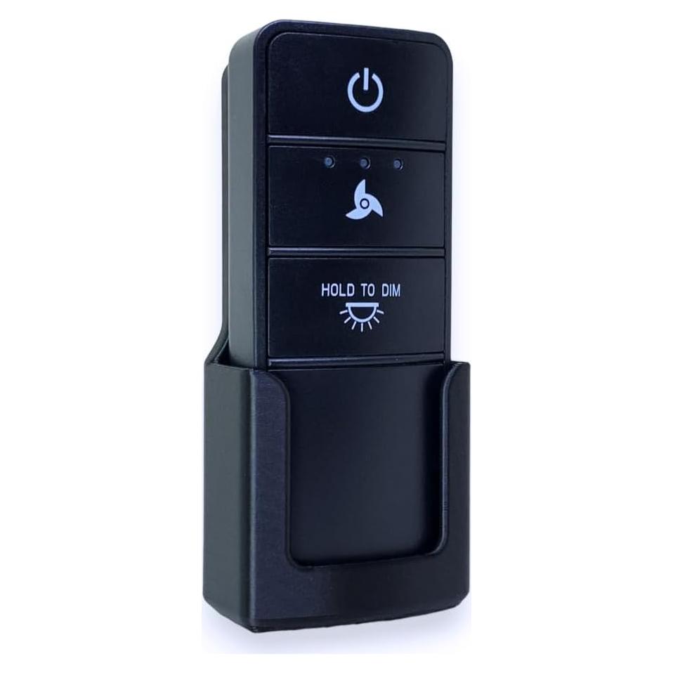 Soporte de Pared para Control Remoto Ventilador Hampton Bay Negro