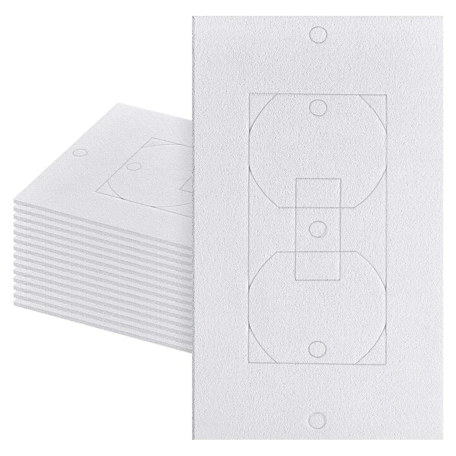 Gaskets de Aislamiento Tondiamo 50 Pcs 63x107 mm Blanco