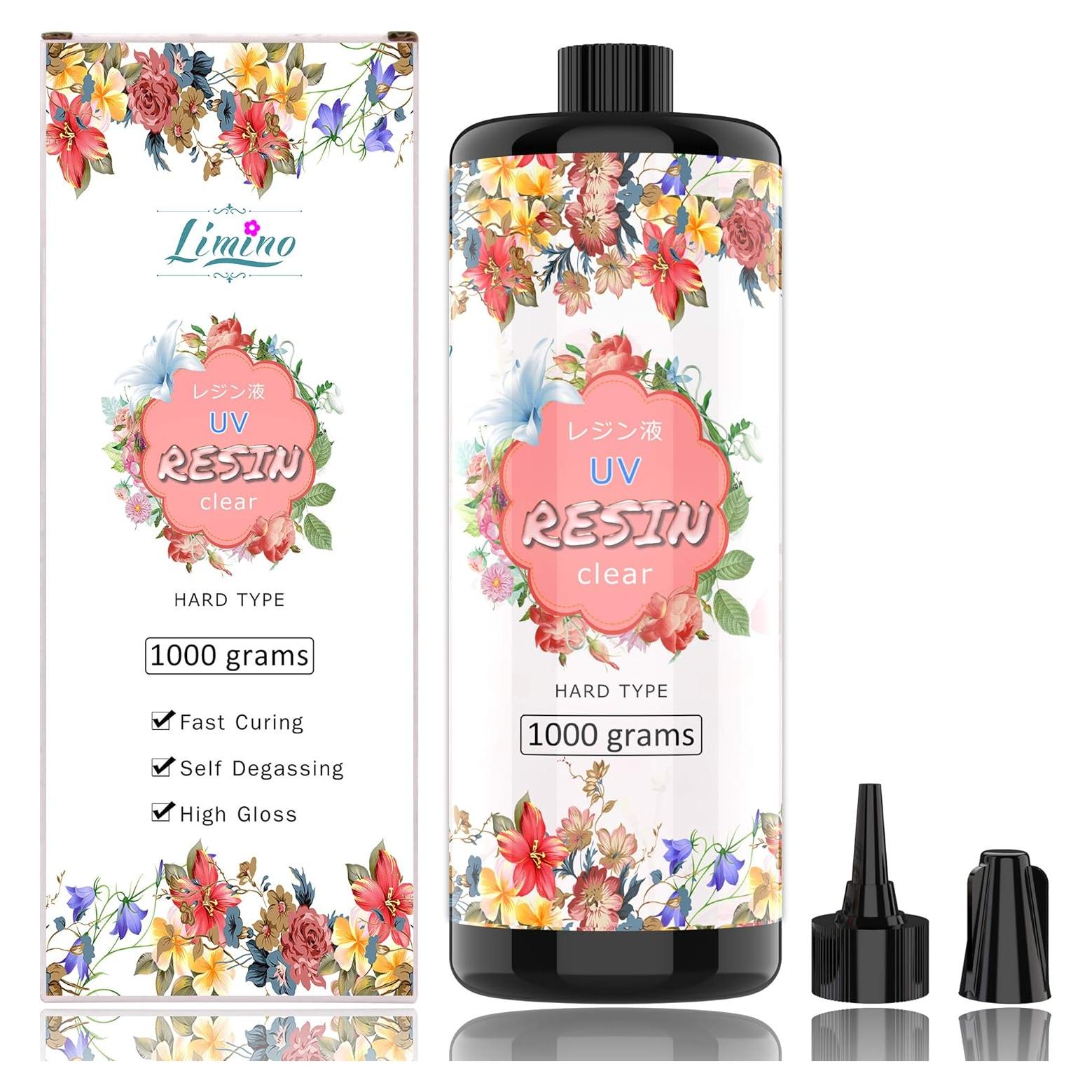 Resina UV 1,000g Limino - Epóxica para Joyería y Manualidades