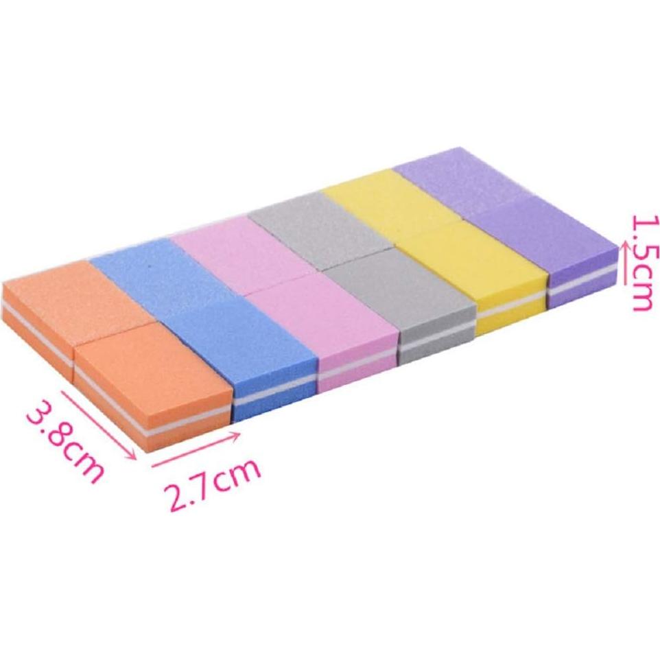 Bloques de Pulido de Uñas YIMART 20 Pcs Coloridos 9.14 cm