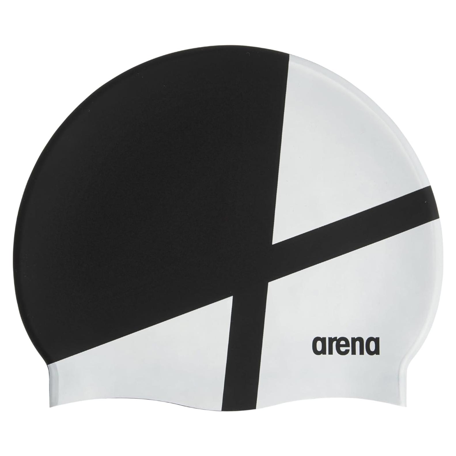 Gorro de natación unisex Arena Icons Team Stripe silicona