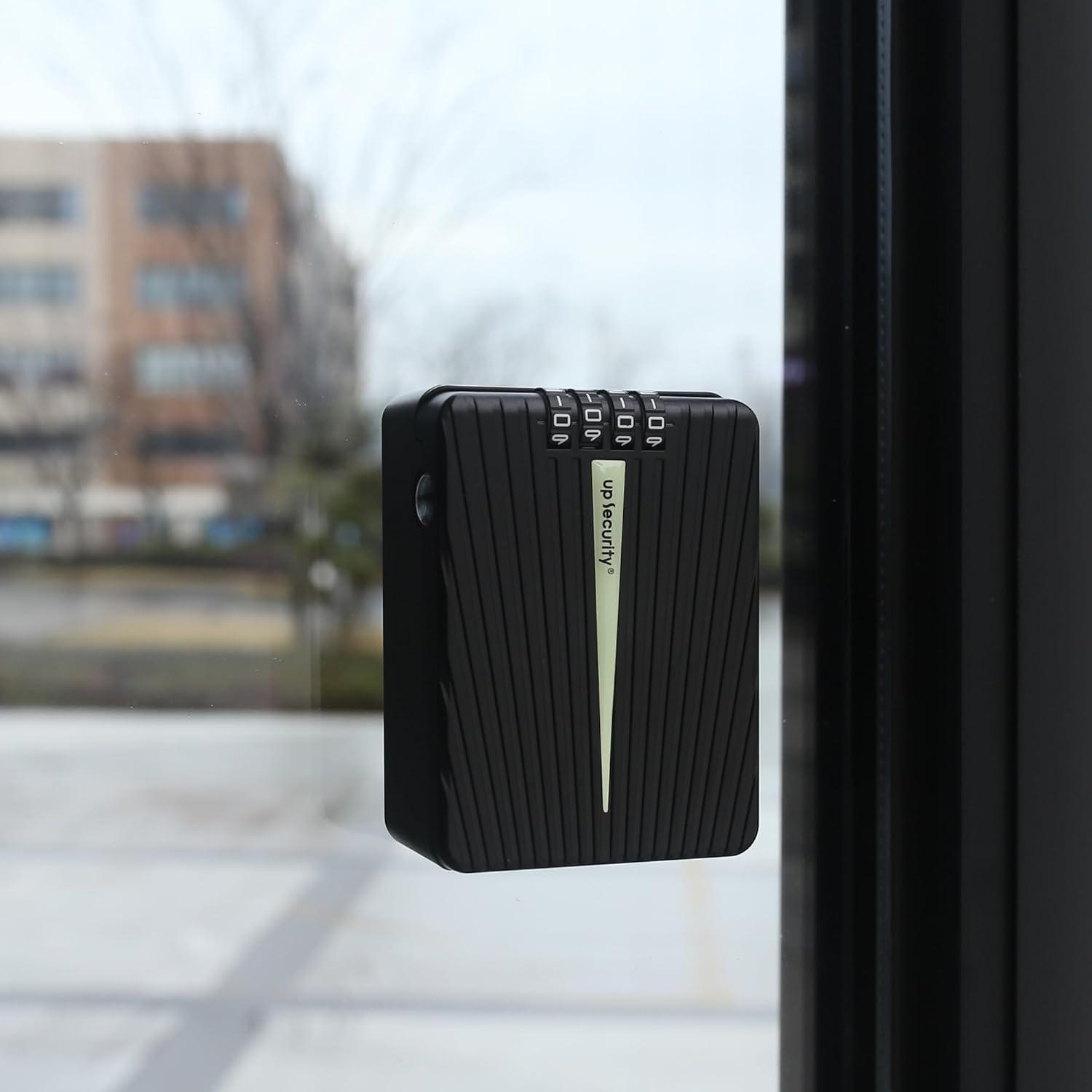 Caja de Seguridad Pequeña UP Security con Combinación, Negra